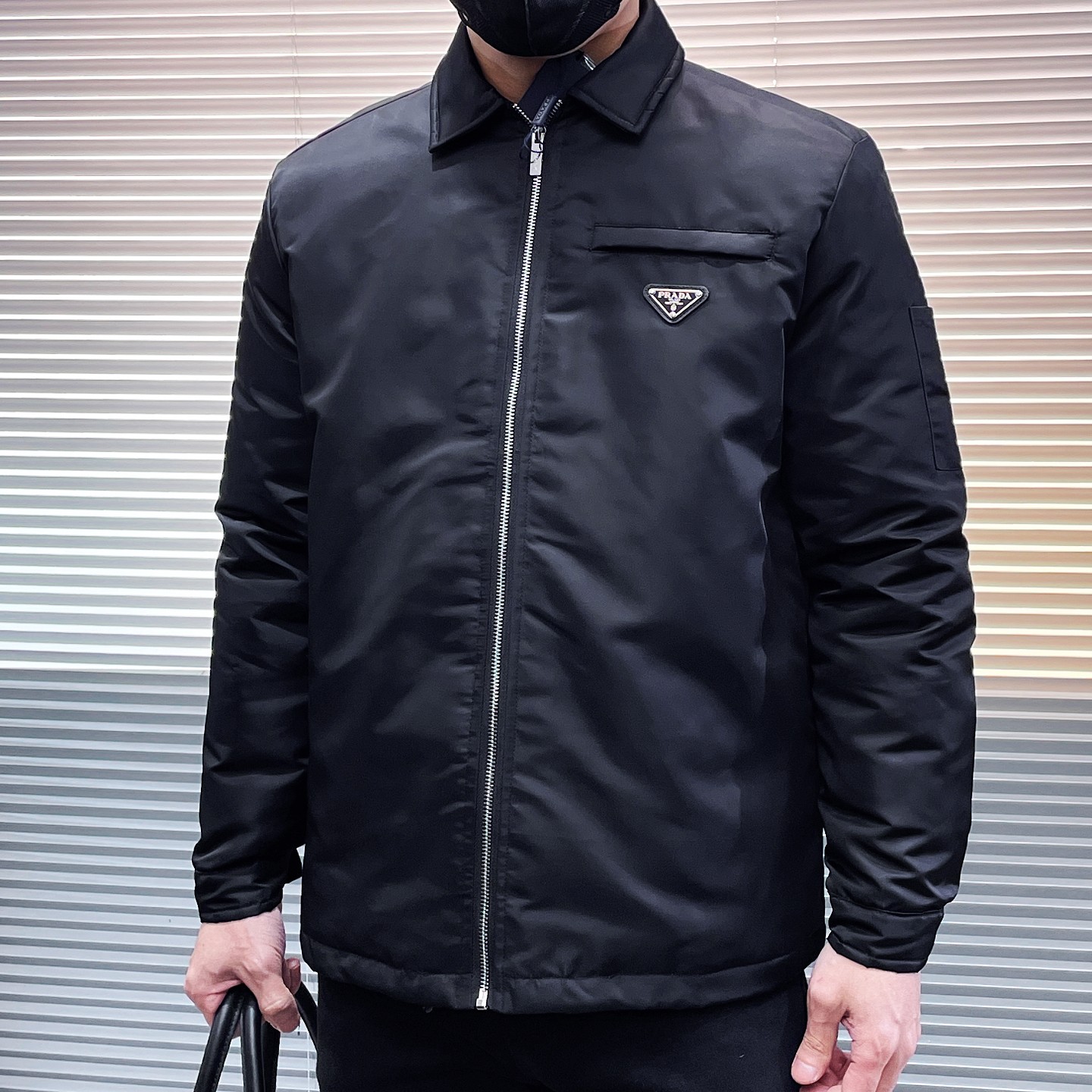 Prada Couple Down Jacket Goose Down M-l-xl