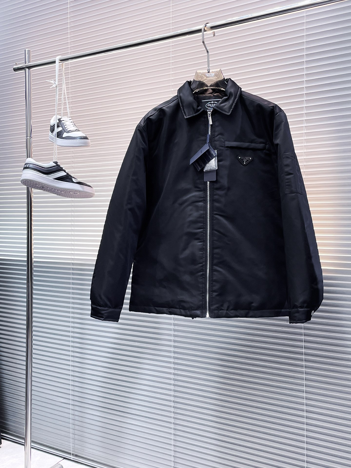 Prada Couple Down Jacket Goose Down M-l-xl