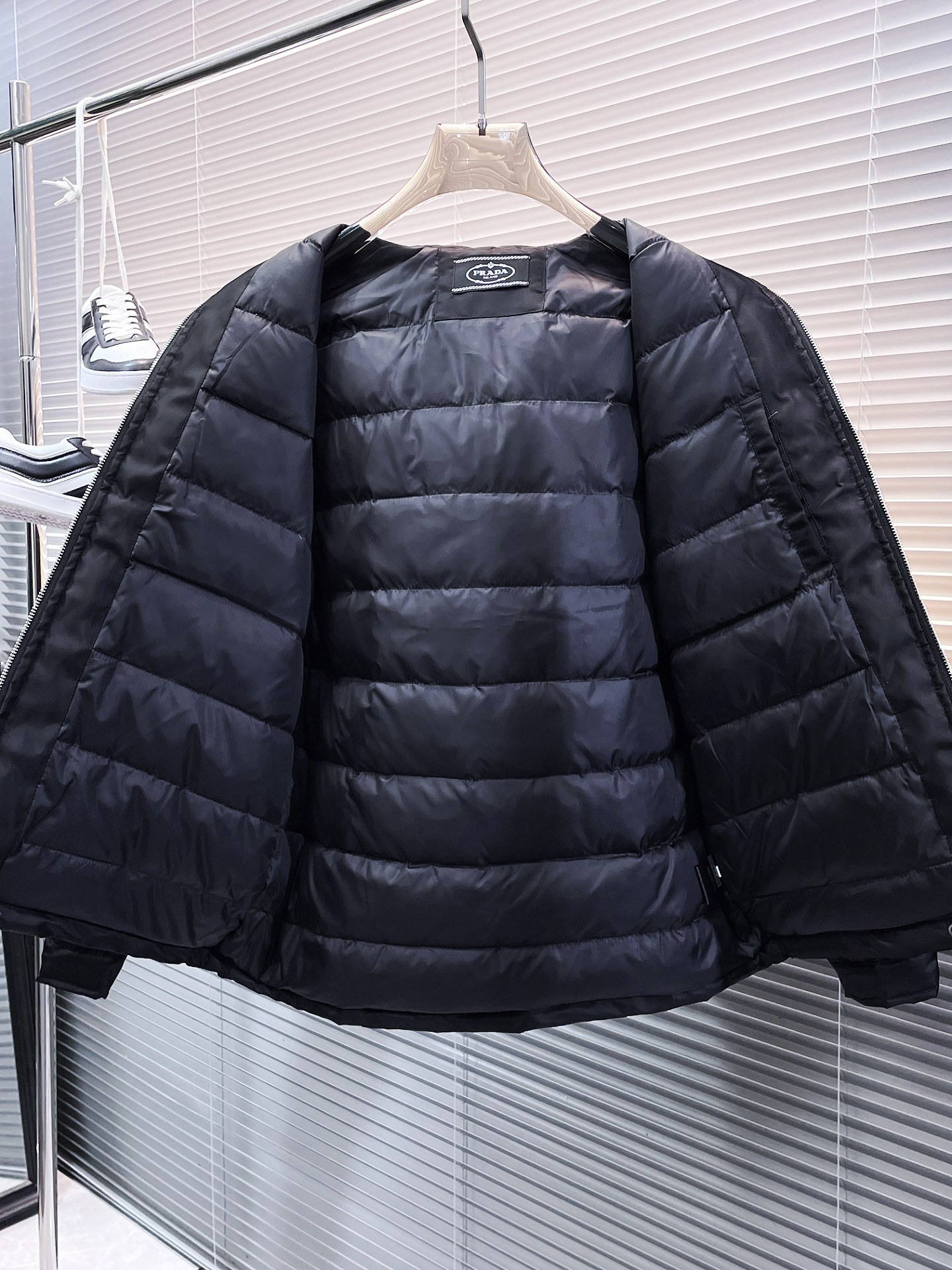 Prada Couple Down Jacket Goose Down M-l-xl