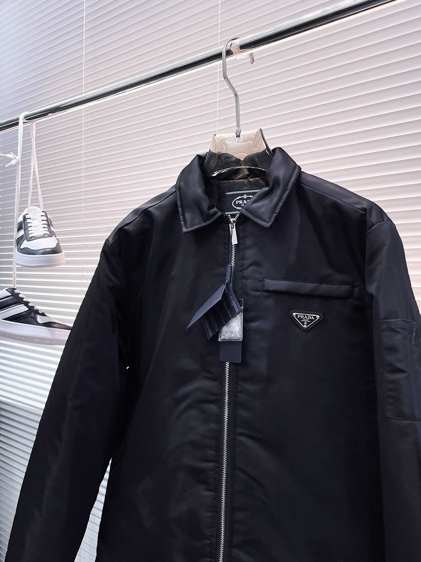 Prada Couple Down Jacket Goose Down M-l-xl