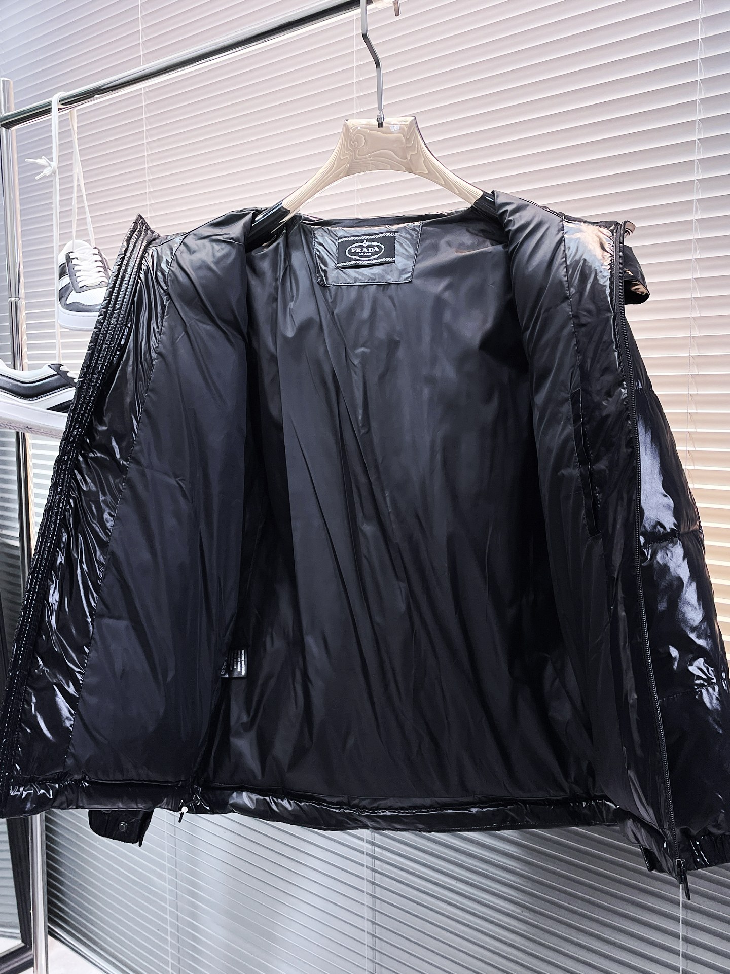 Prada Couple Down Jacket Goose Down M-l-xl