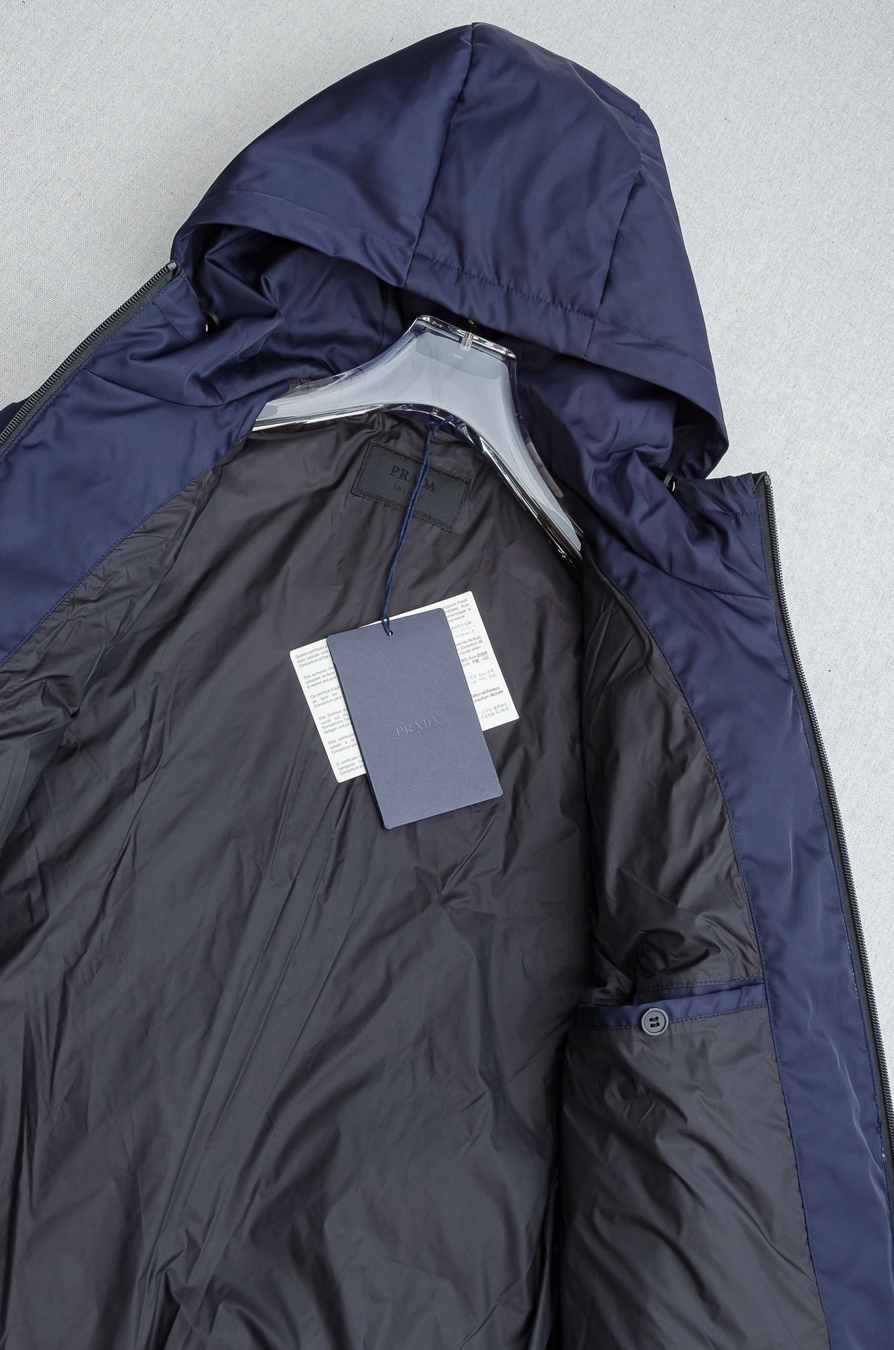 Prada Couple Down Jacket Goose Down M-l-xl