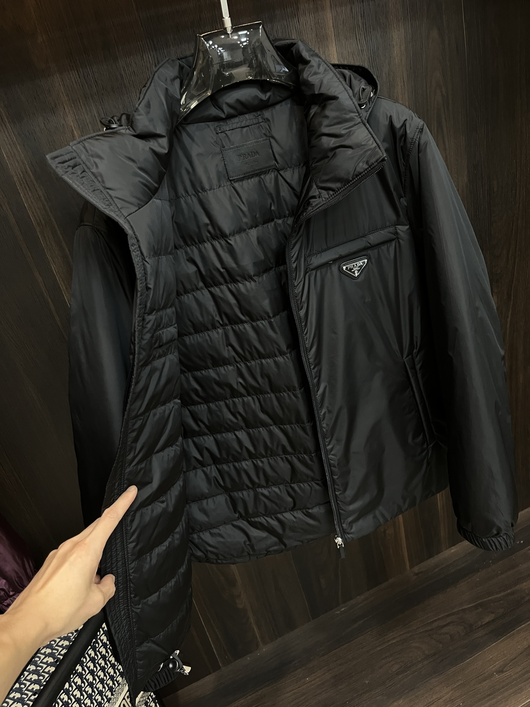 Prada Couple Down Jacket Goose Down M-l-xl