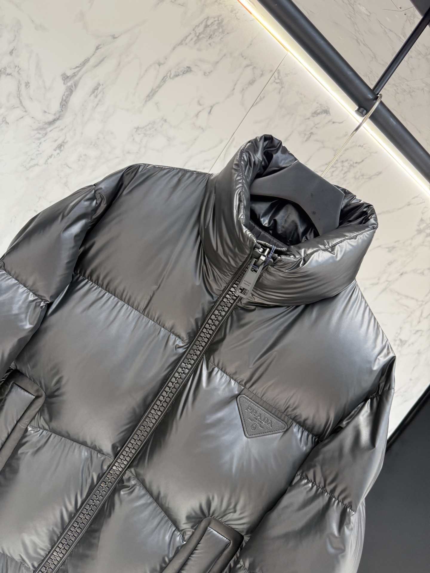 Prada Couple Down Jacket Goose Down M-l-xl