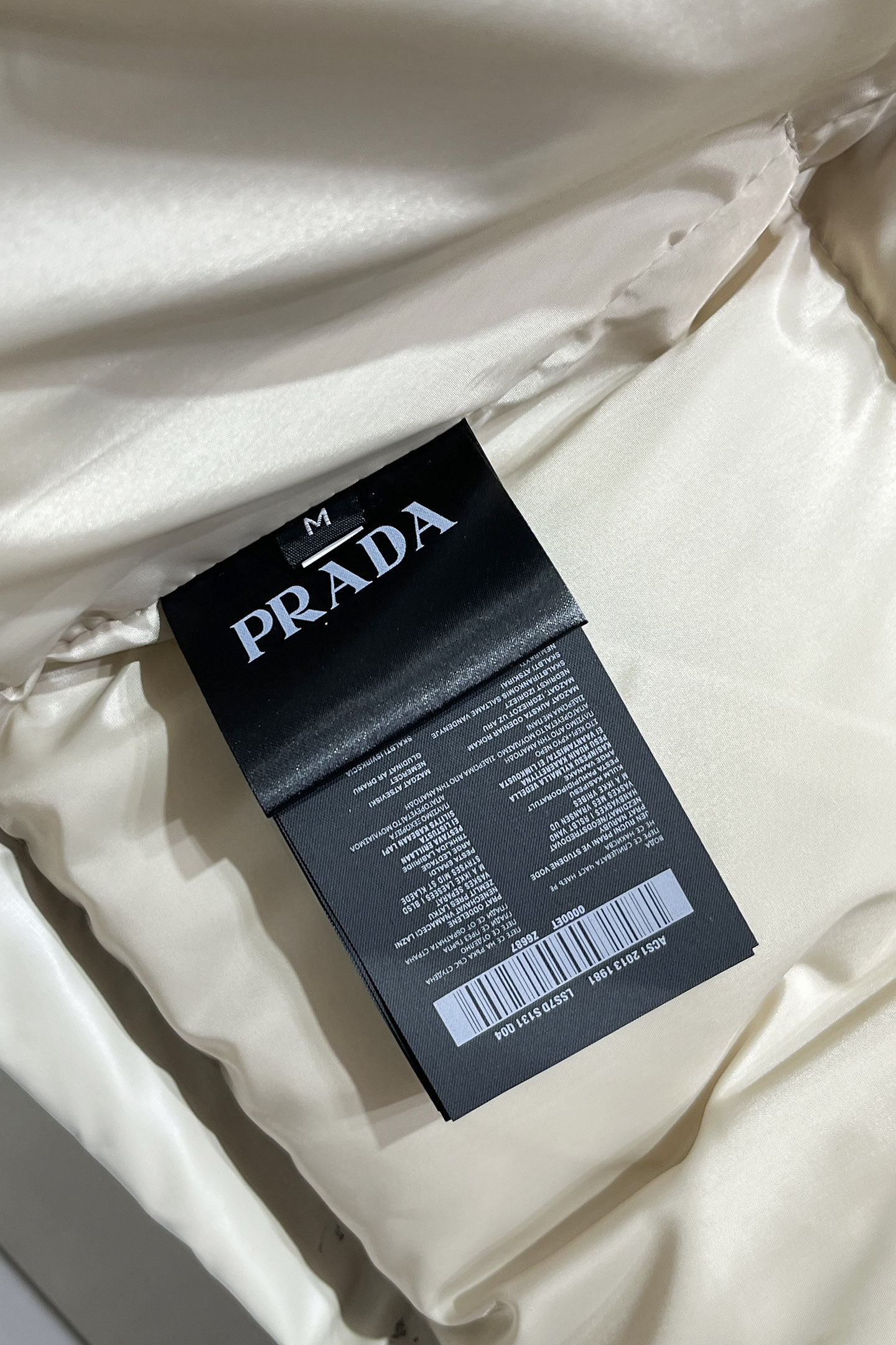 Prada Couple Down Jacket Goose Down M-l-xl