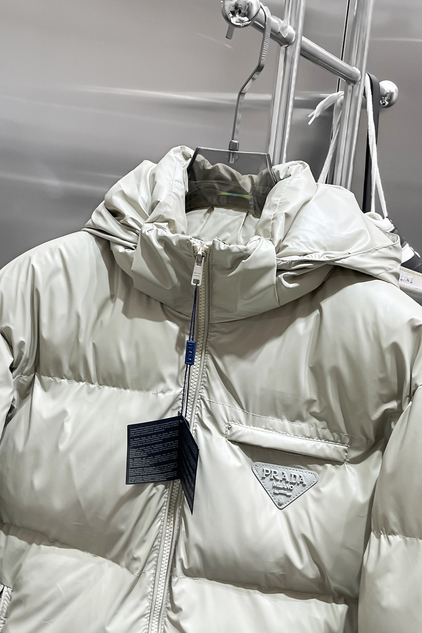 Prada Couple Down Jacket Goose Down M-l-xl