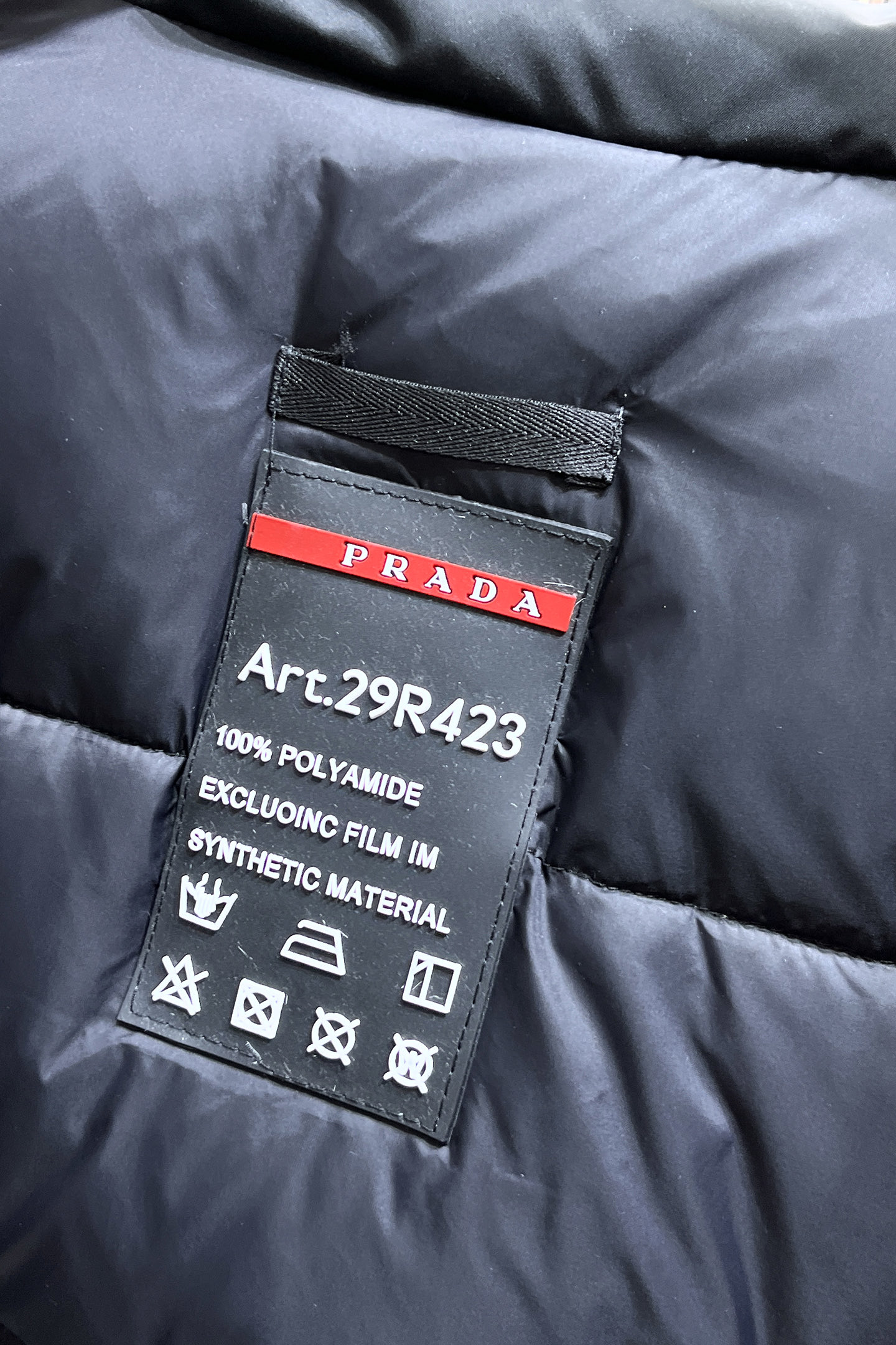 Prada Couple Down Jacket Goose Down M-l-xl