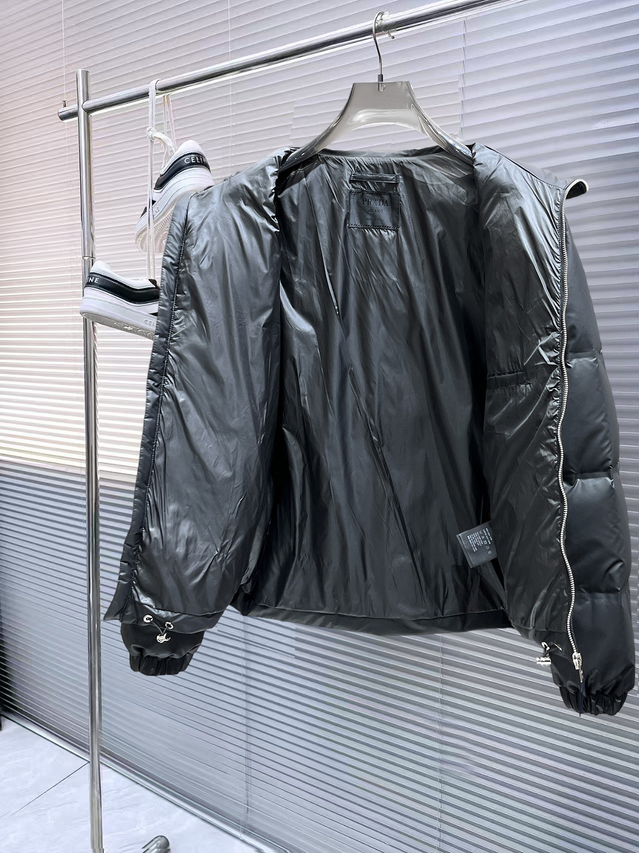 Prada Couple Down Jacket Goose Down M-l-xl