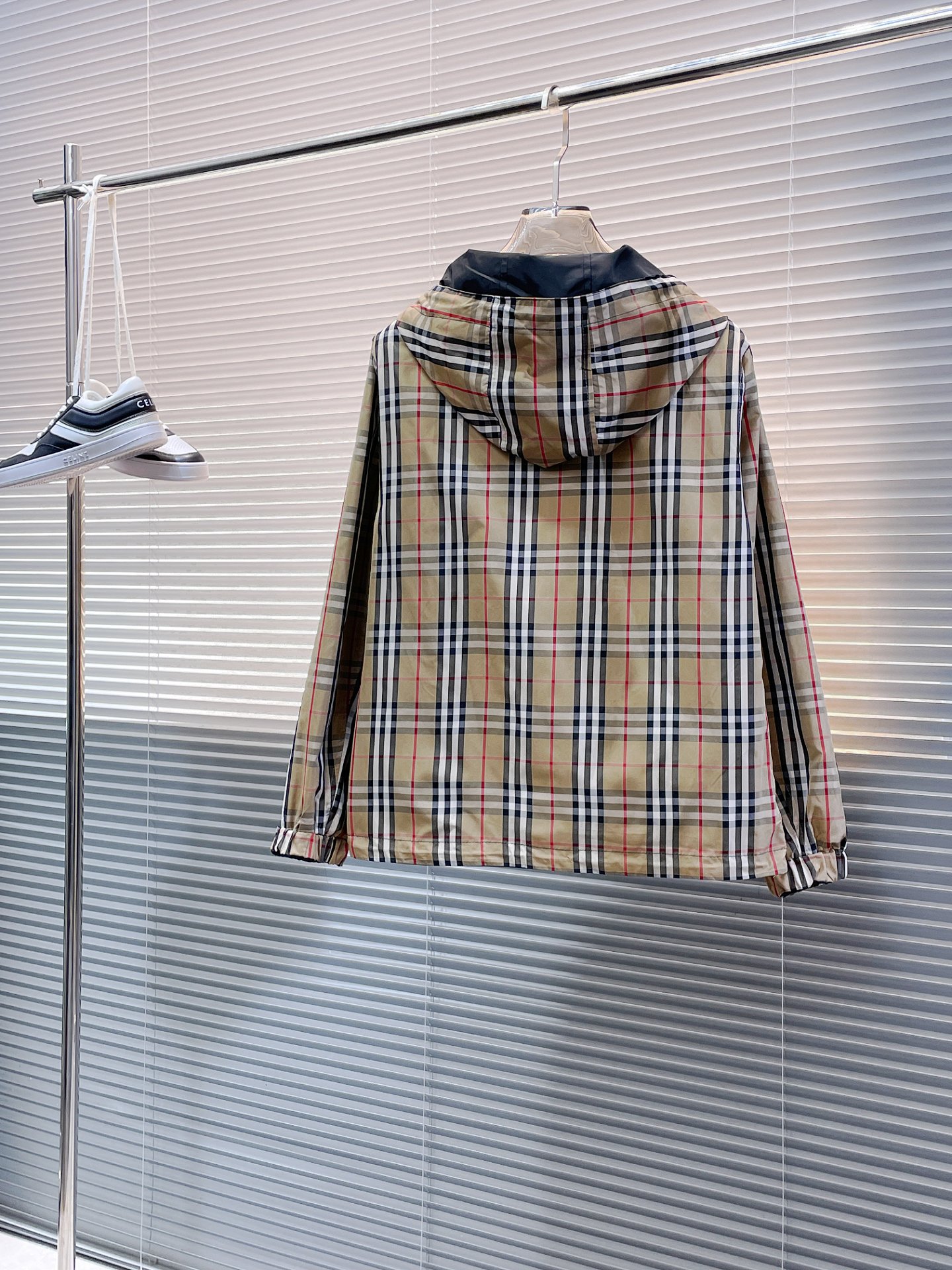 Burberry Jacket Plaid M-xl