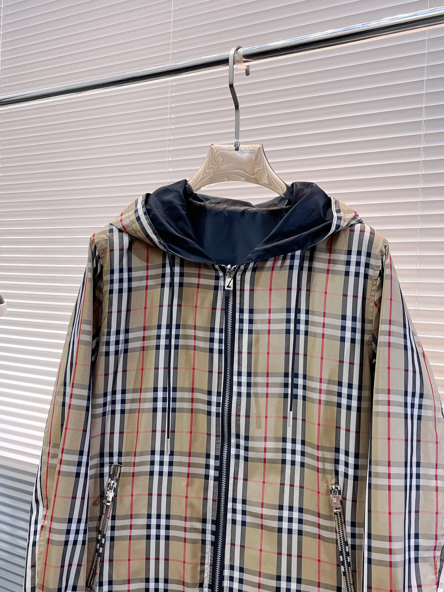 Burberry Jacket Plaid M-xl