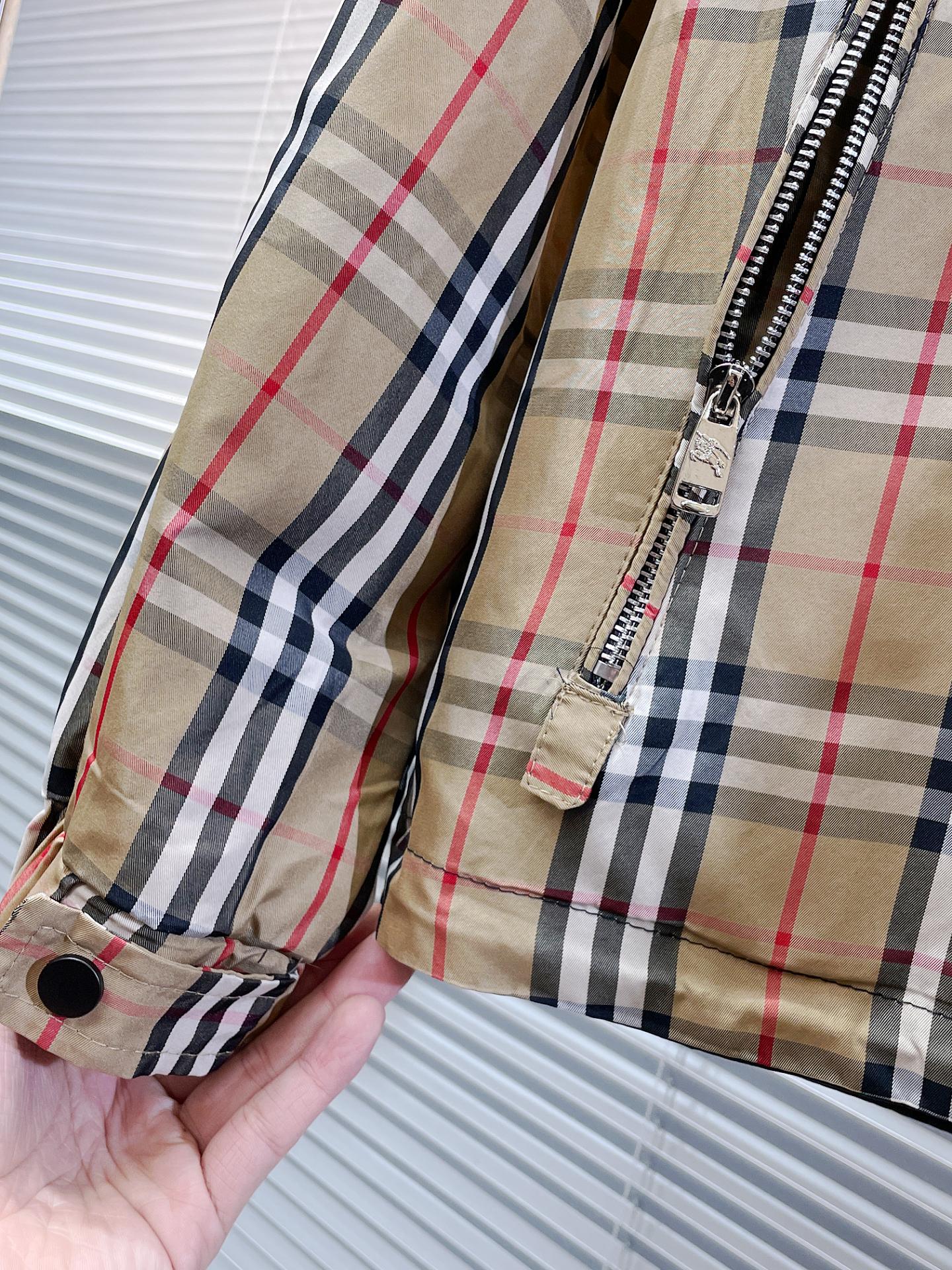 Burberry Jacket Plaid M-xl