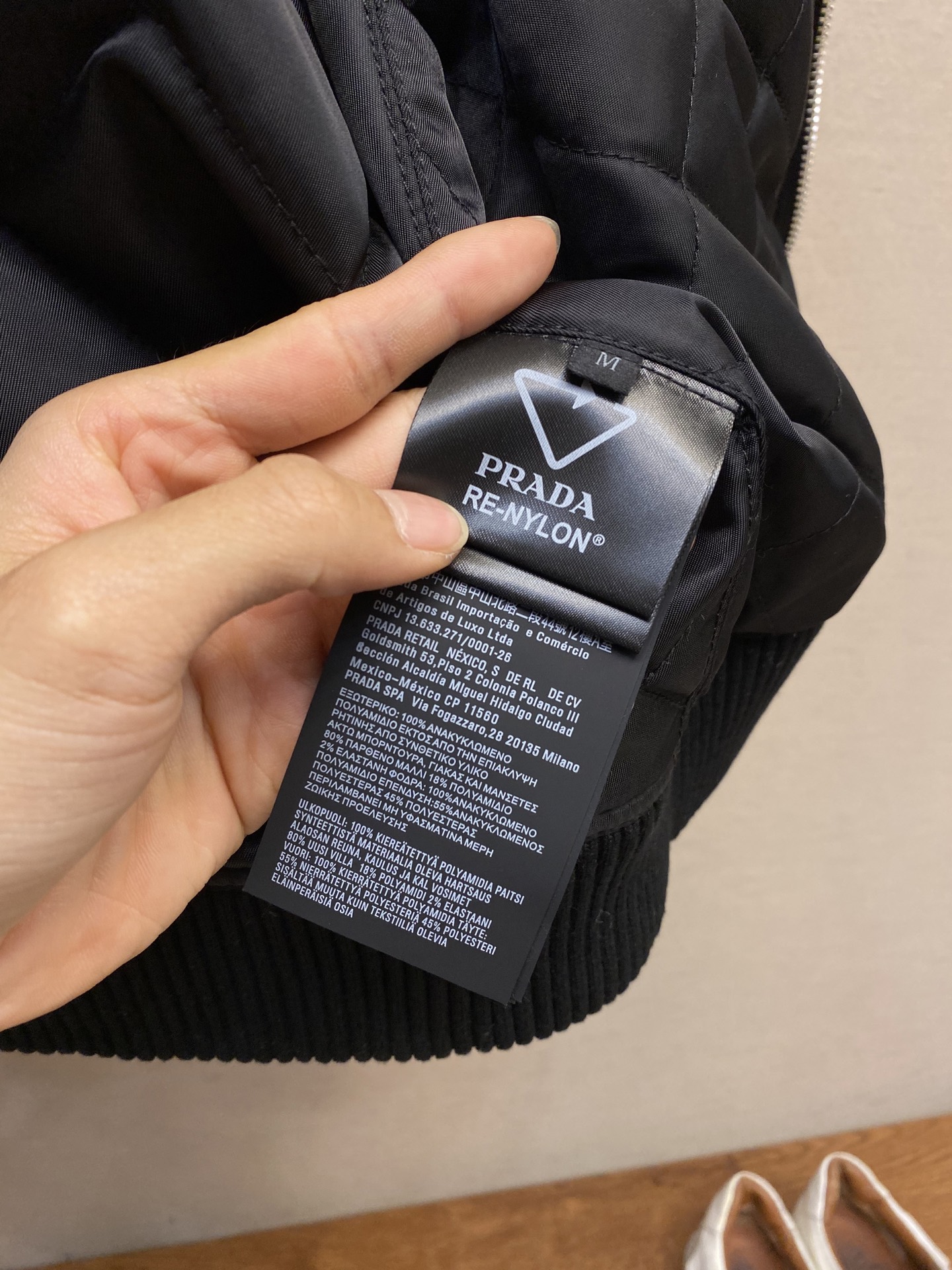 Prada Jacket Knitted Loose Fit M-xl