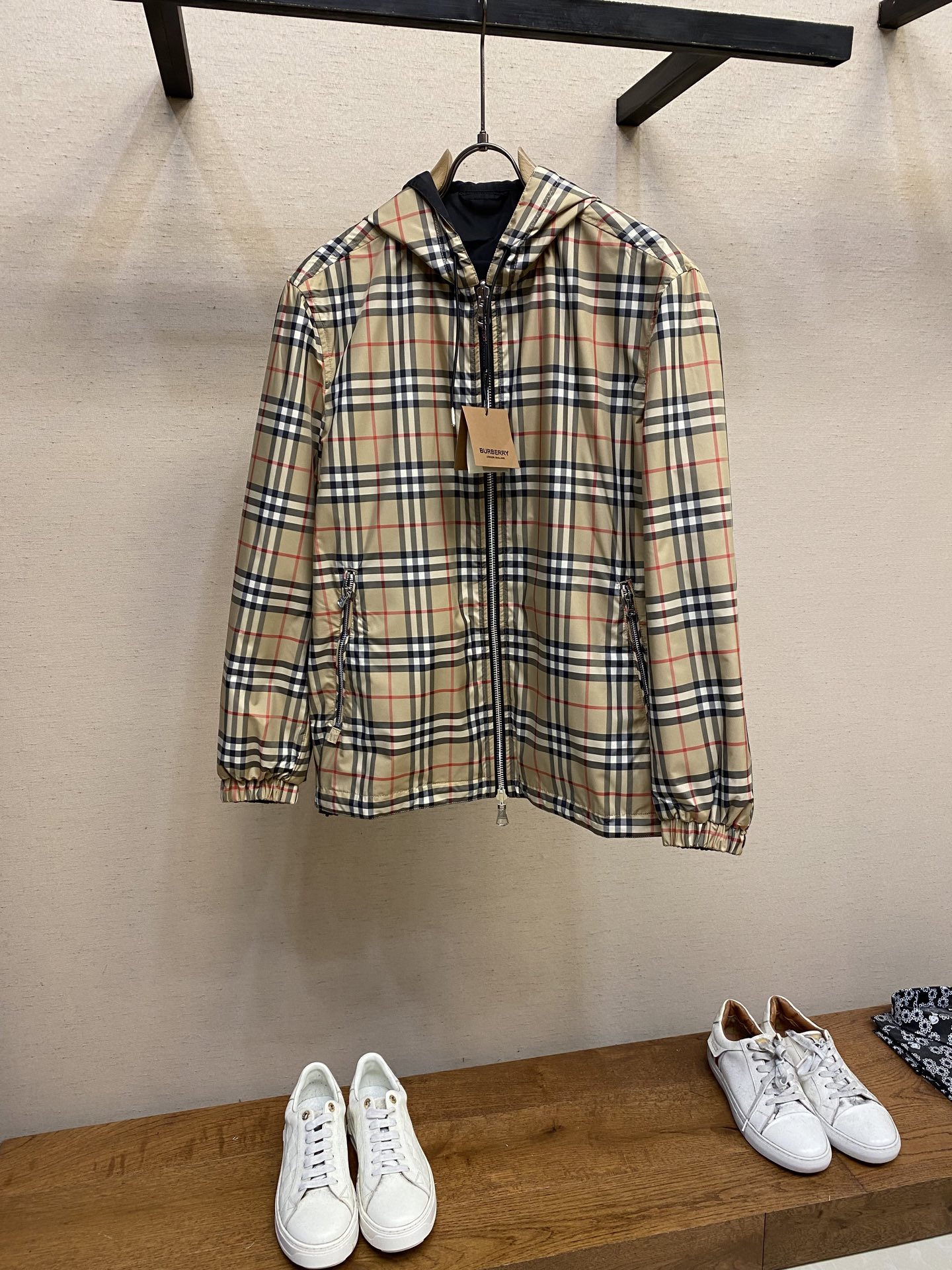 Burberry Jacket Plaid M-xl