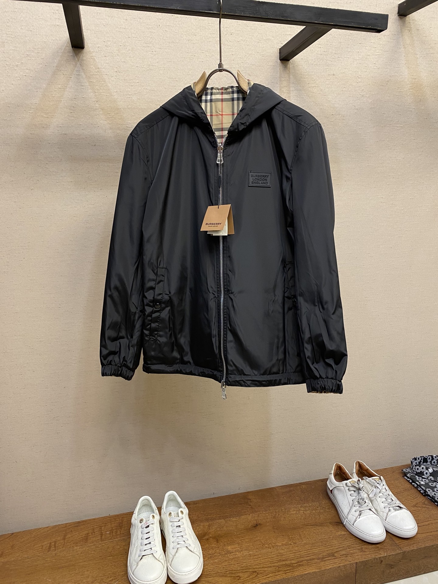 Burberry Jacket Plaid M-xl
