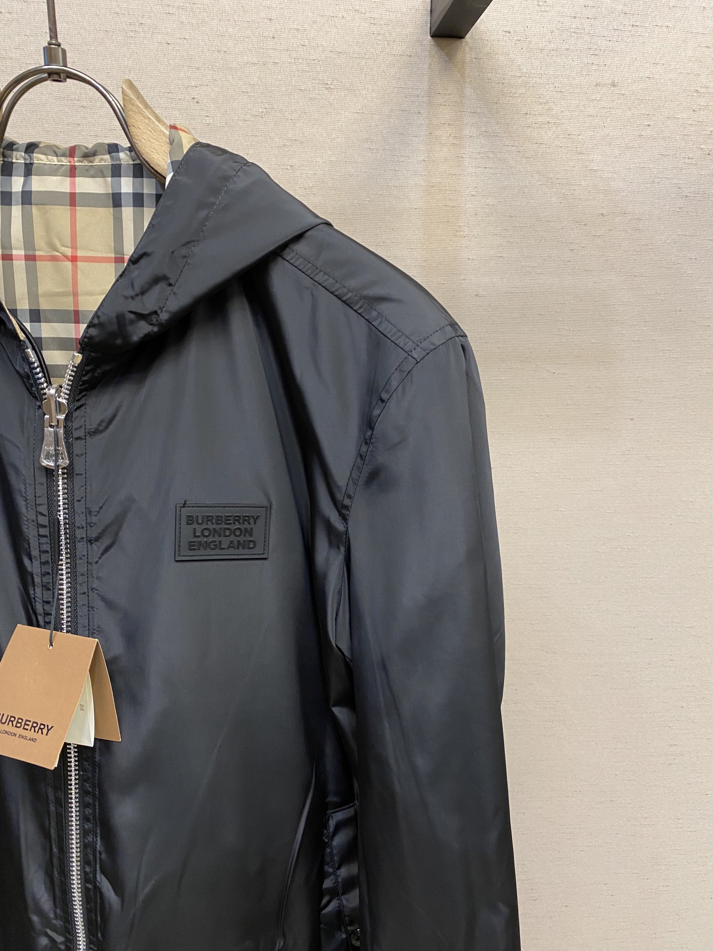 Burberry Jacket Plaid M-xl