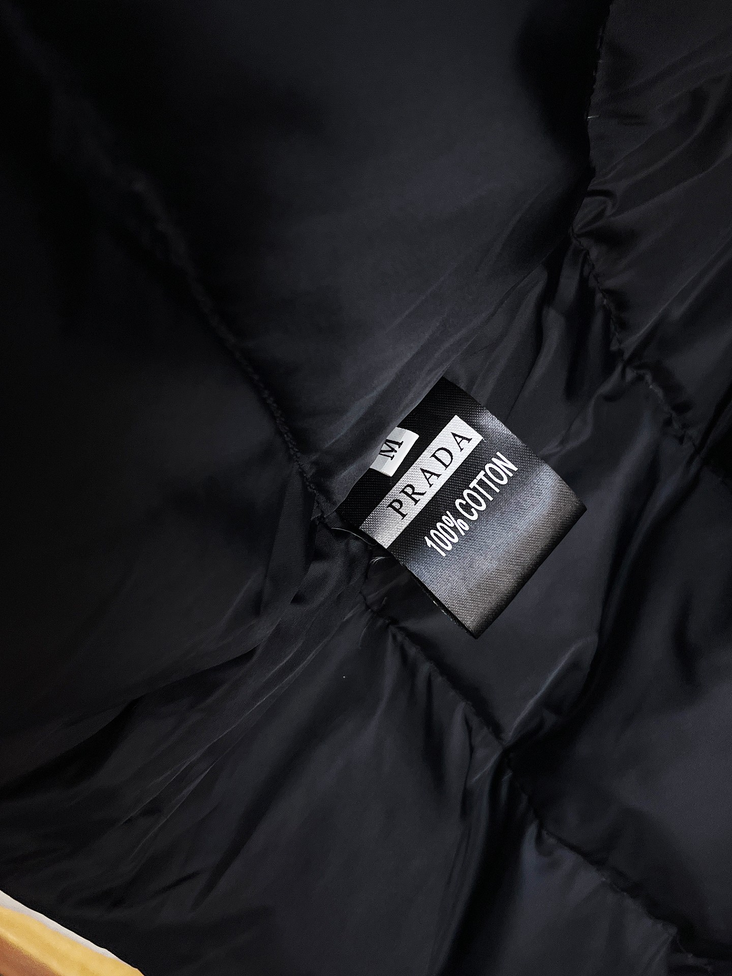 Prada Couple Down Jacket Goose Down Black Hooded S-m-l-xl-xxl