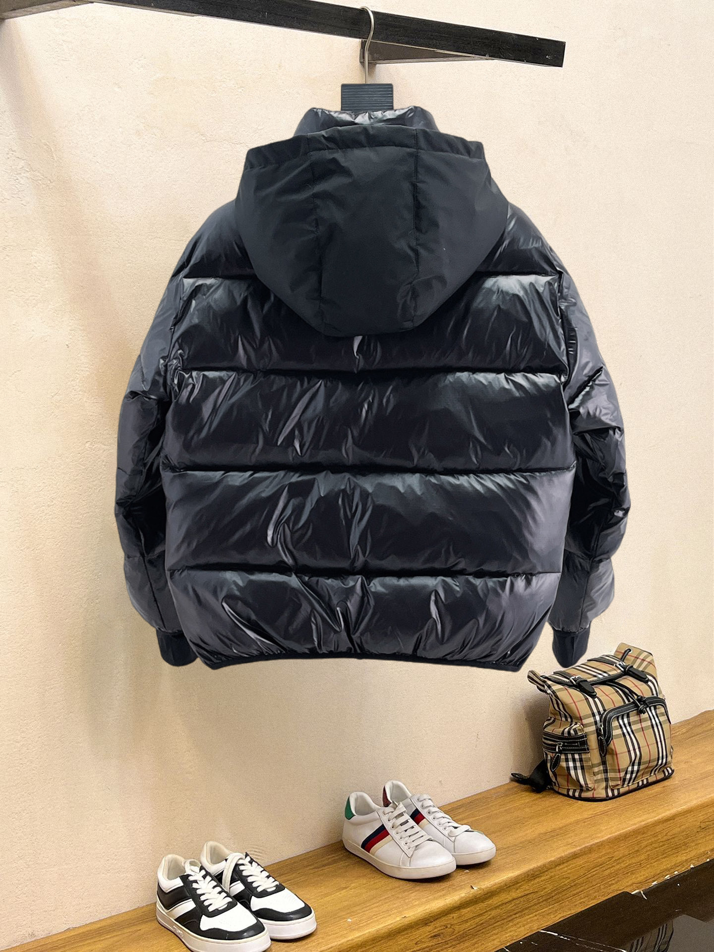 Ermenegildo Zegna Male Down Jacket White Duck Down Slim Fit M-l-xl