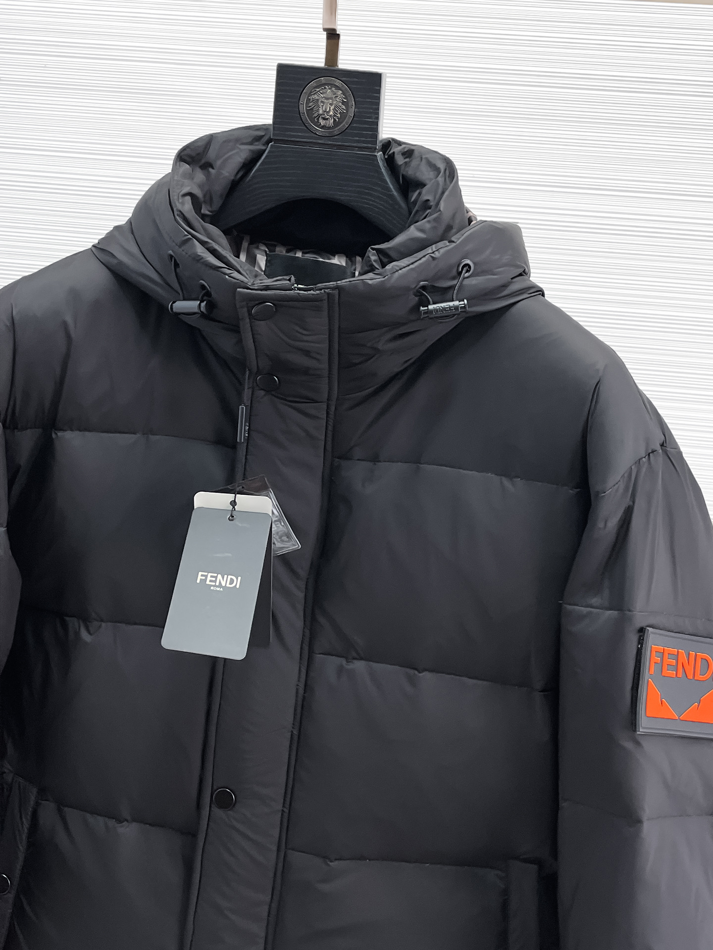 Ermenegildo Zegna Male Down Jacket White Duck Down Slim Fit M-l-xl