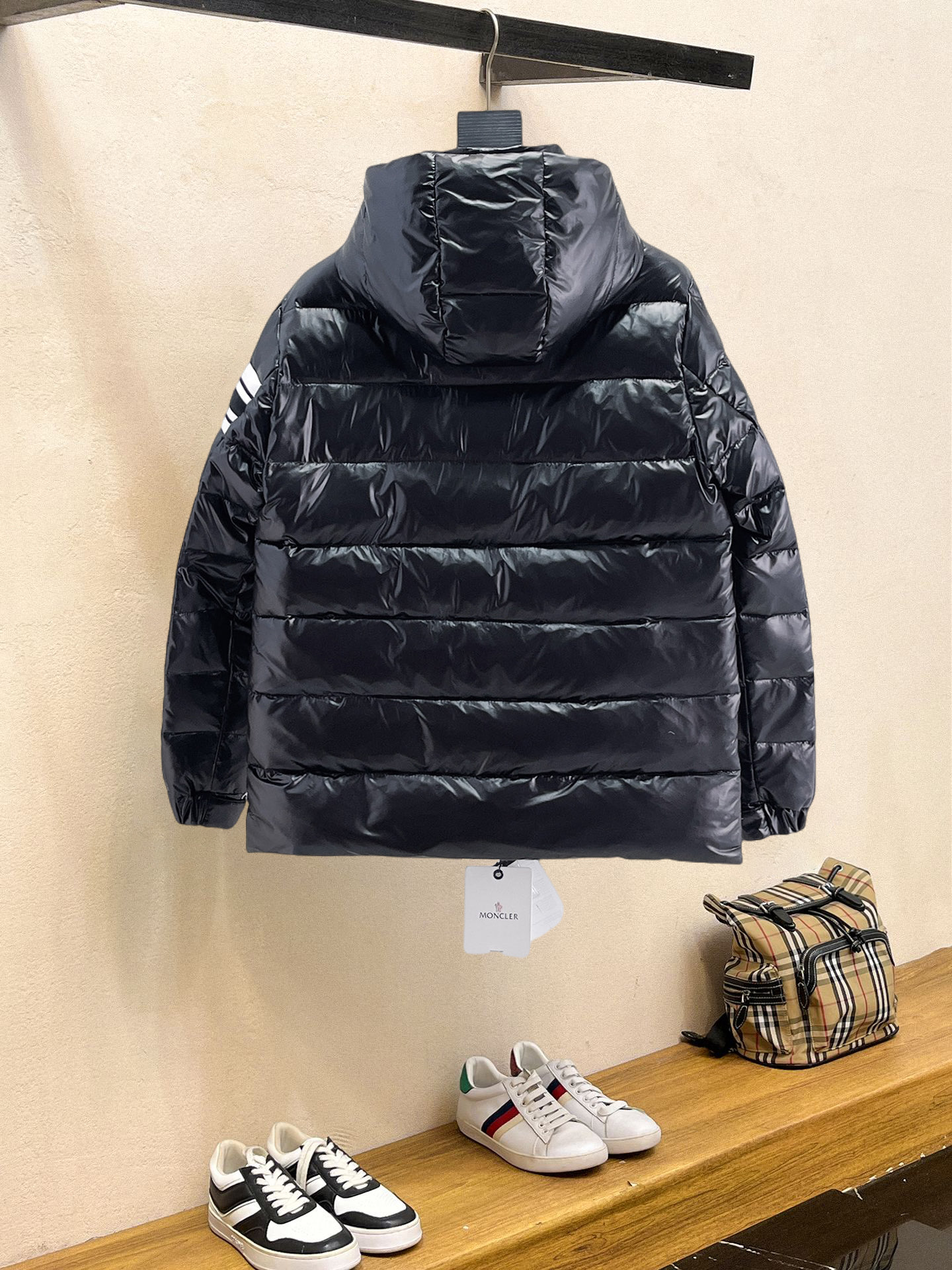 Ermenegildo Zegna Male Down Jacket White Duck Down Slim Fit M-l-xl