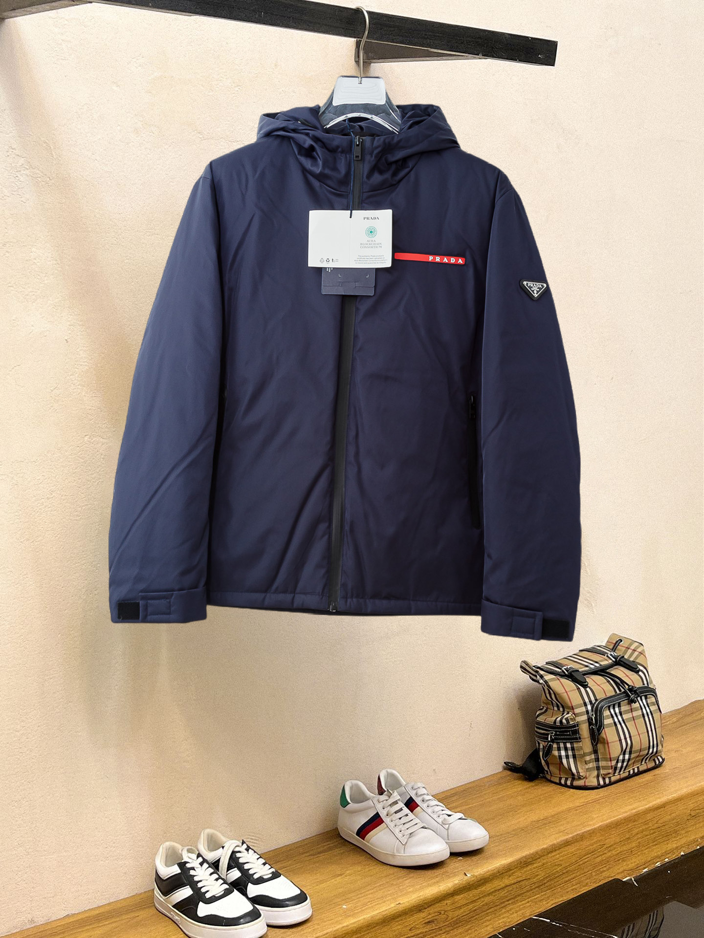 Brunello Cucinelli Male Down Jacket White Duck Down Slim Fit M-xl