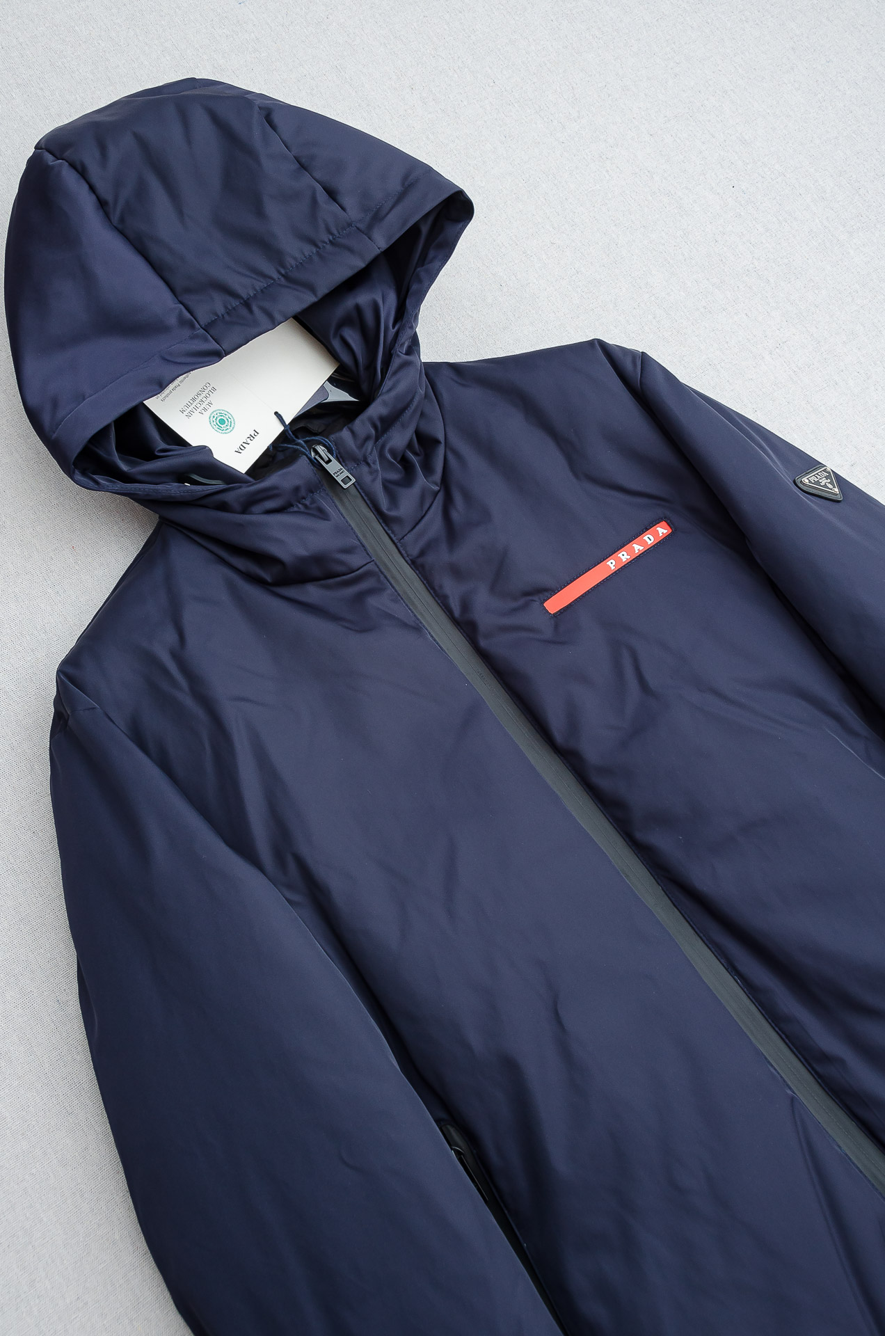 Brunello Cucinelli Male Down Jacket White Duck Down Slim Fit M-xl