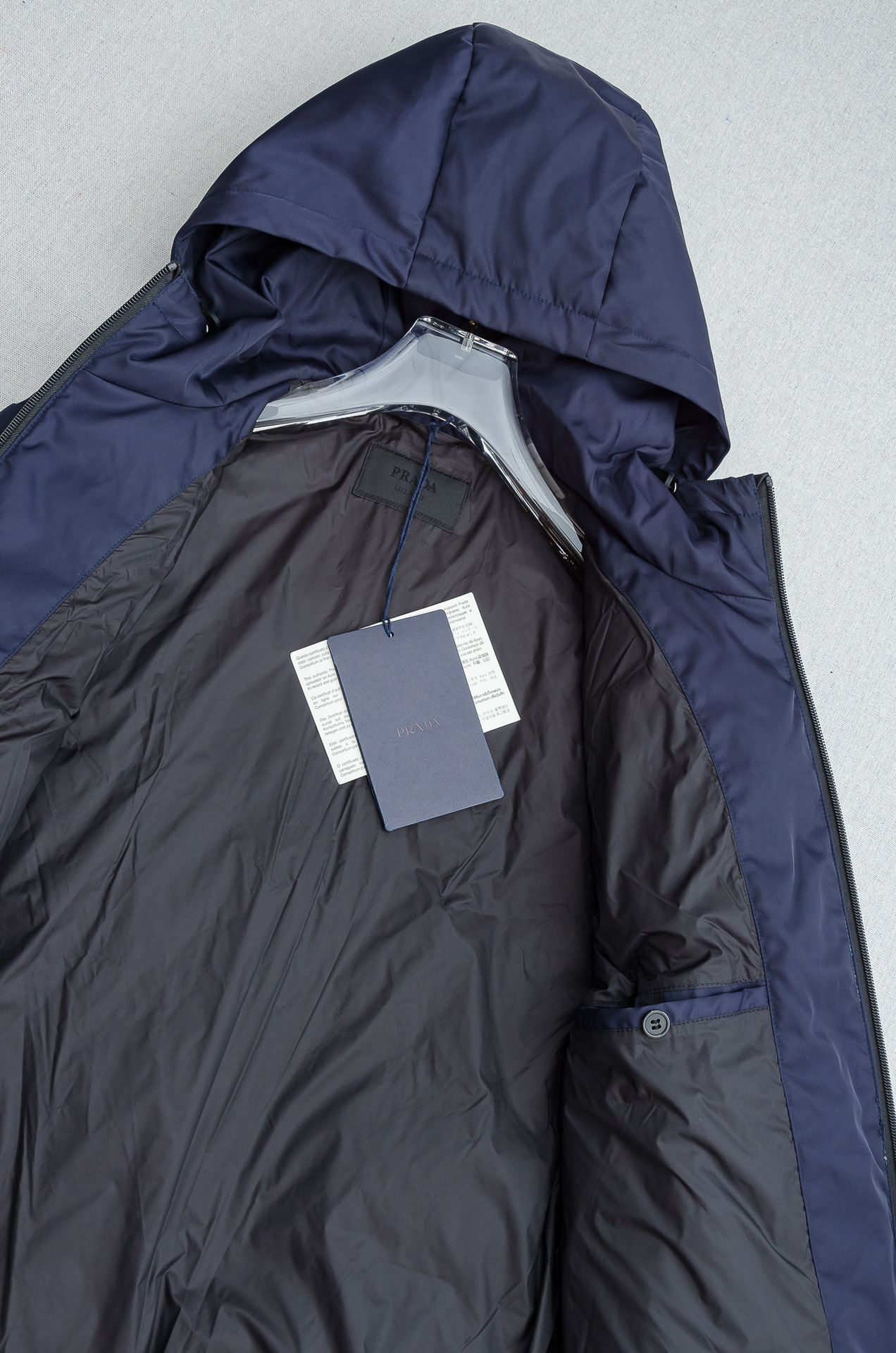 Brunello Cucinelli Male Down Jacket White Duck Down Slim Fit M-xl