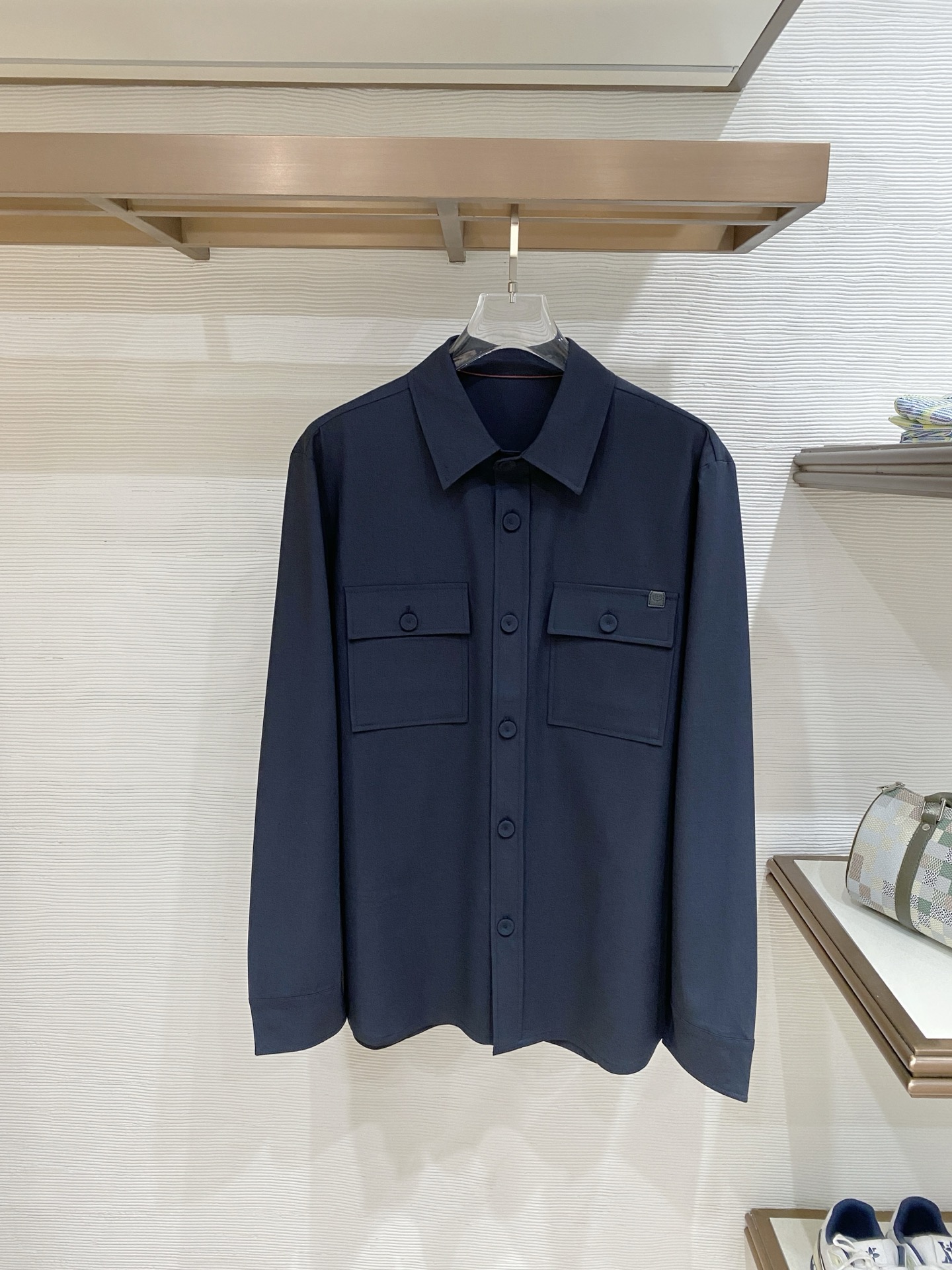 Loro Piana Jacket Blue M-l-xl