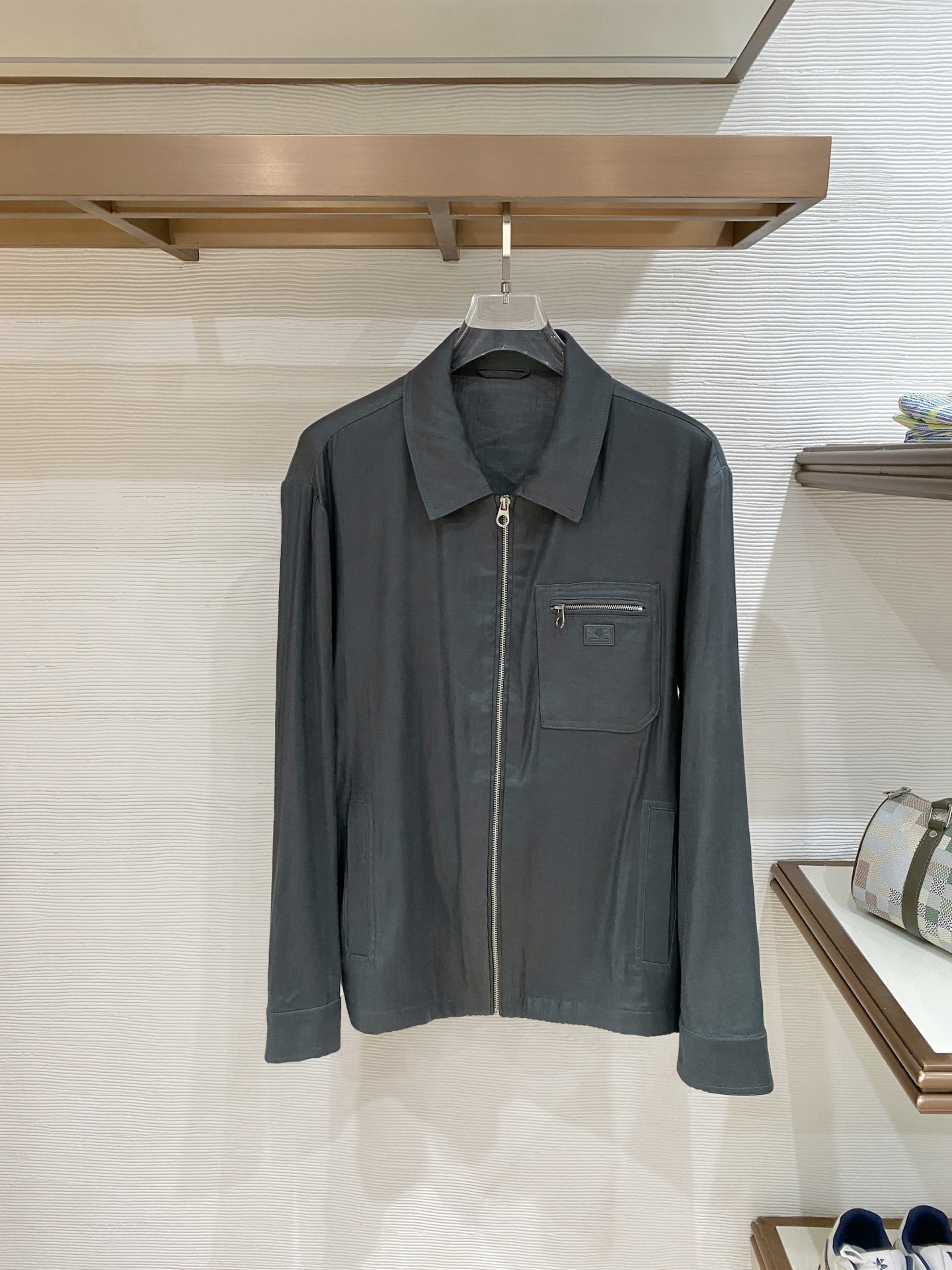 Loro Piana Jacket Blue M-l-xl