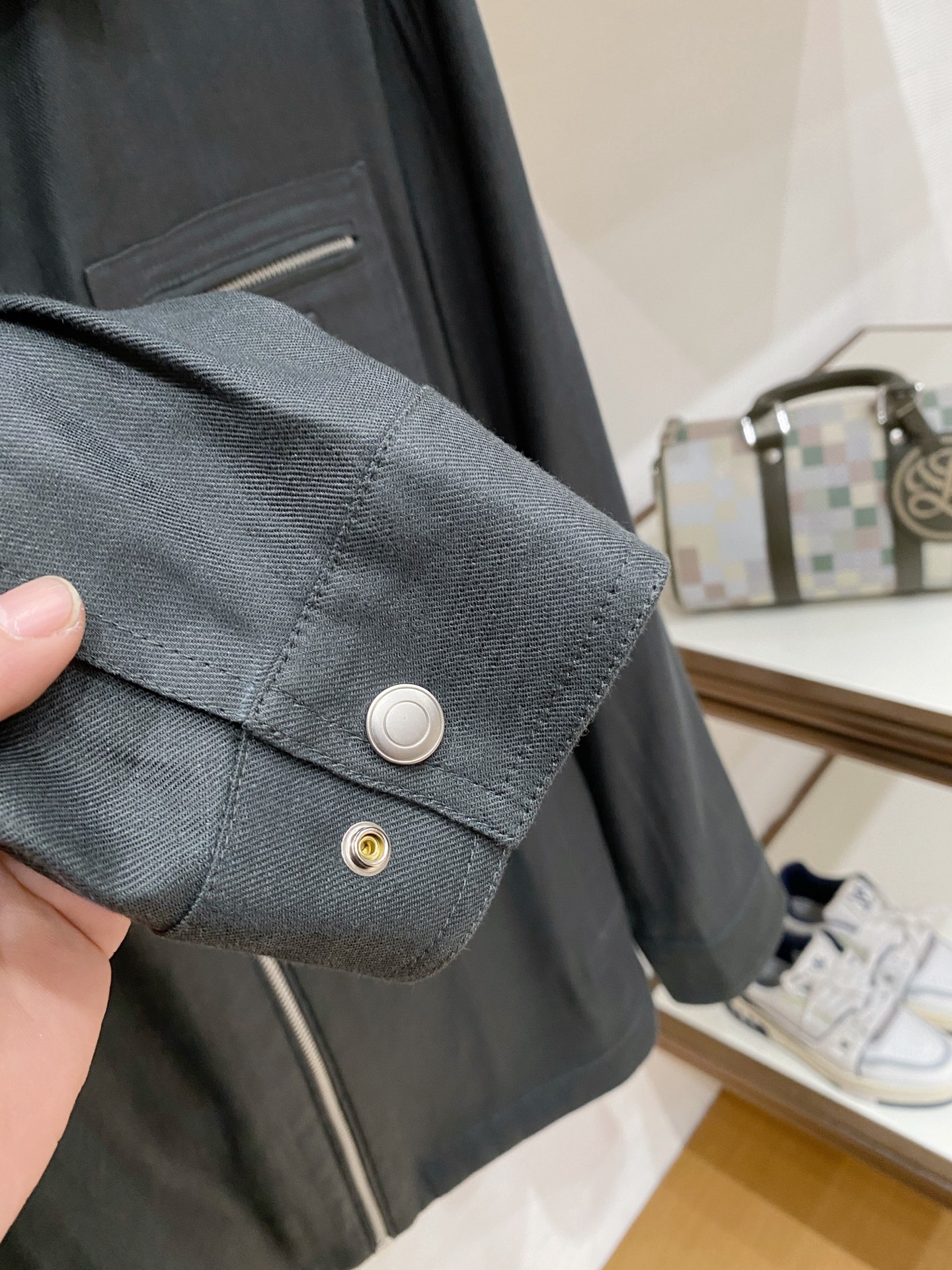 Loro Piana Jacket Blue M-l-xl