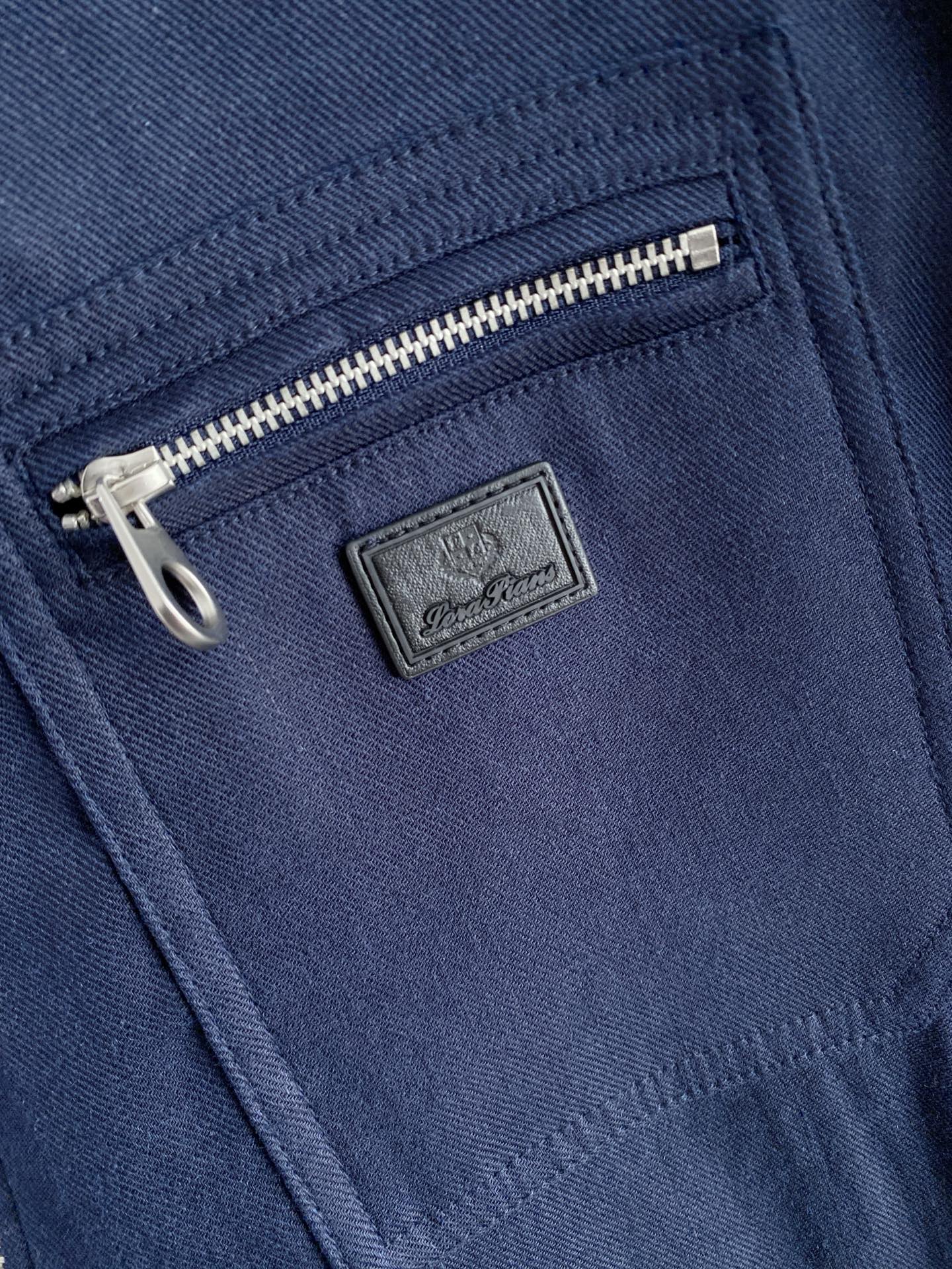 Loro Piana Jacket Blue M-l-xl