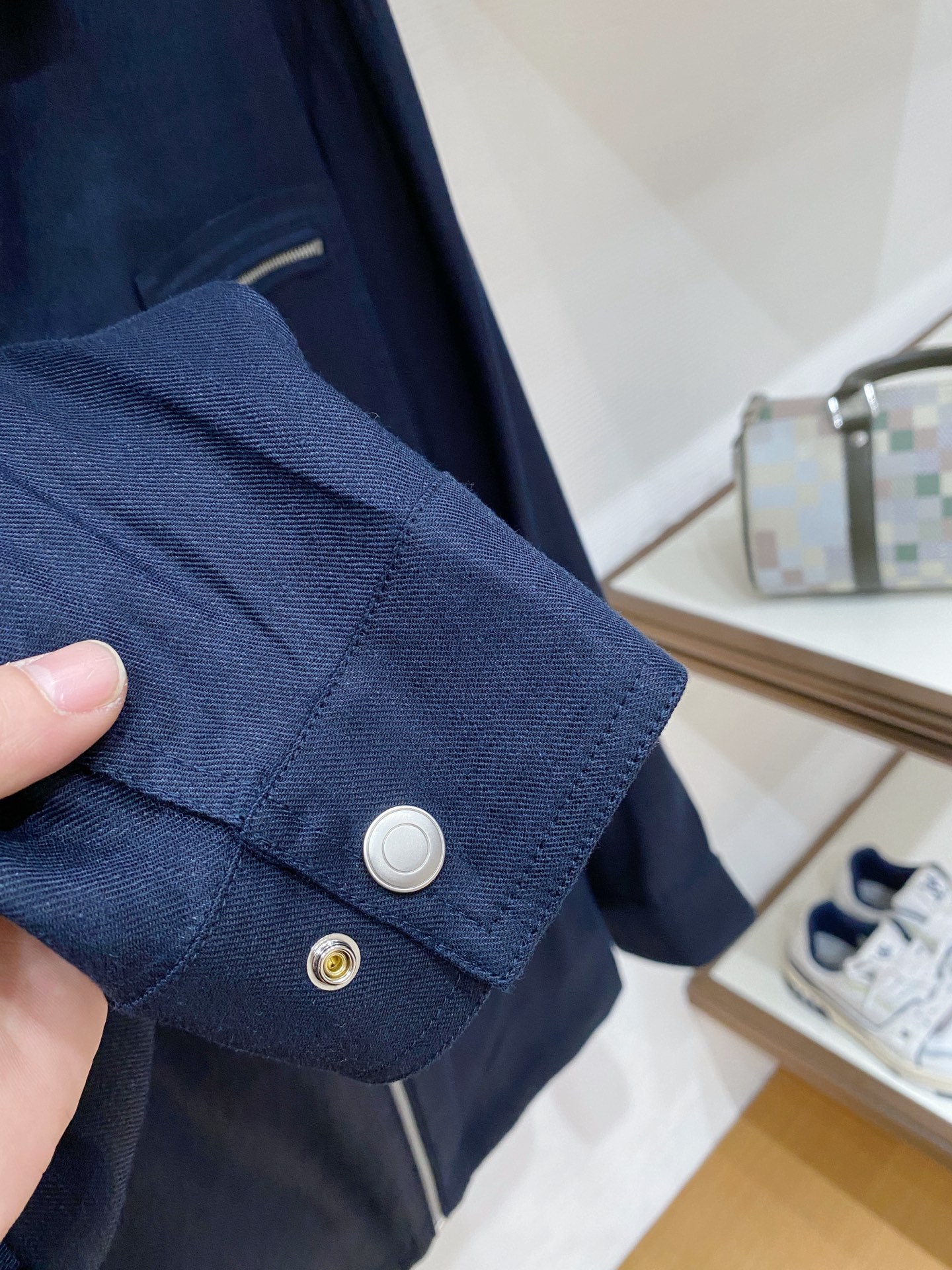 Loro Piana Jacket Blue M-l-xl