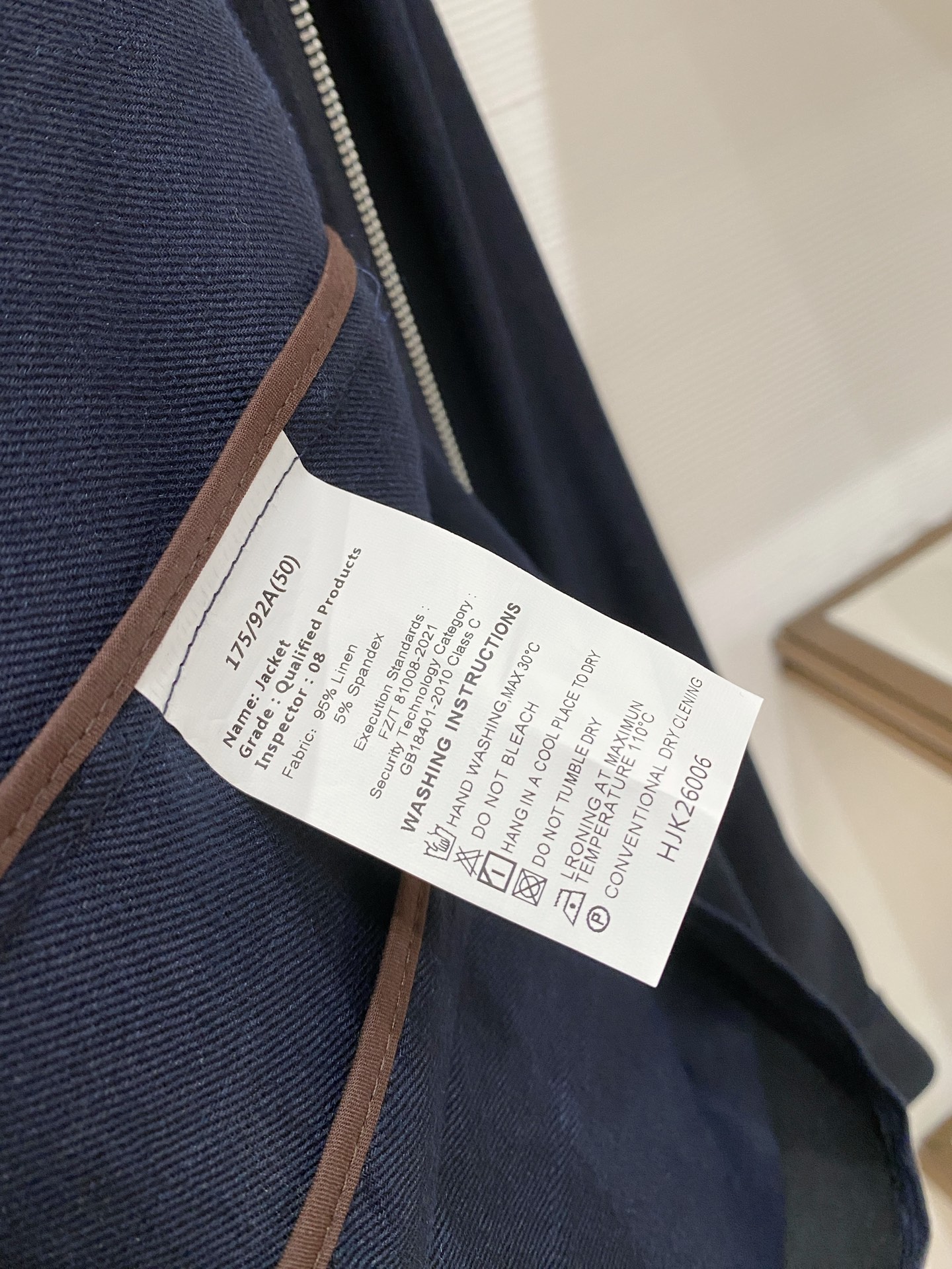 Loro Piana Jacket Blue M-l-xl