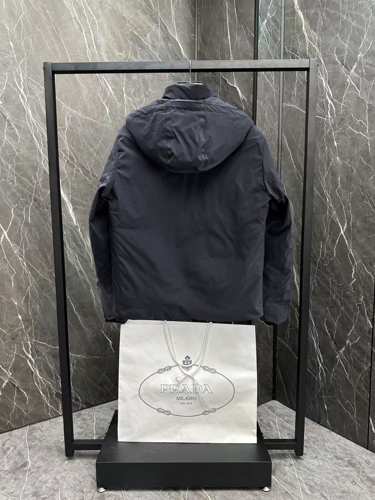Prada Couple Down Jacket Goose Down M-l-xl