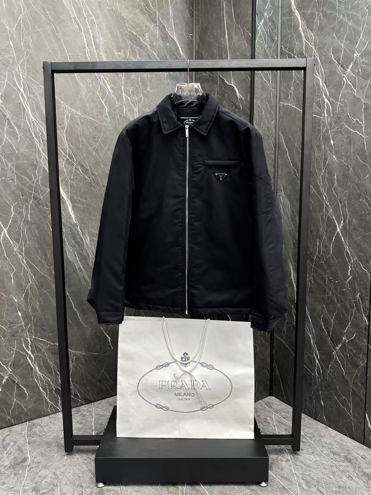 Prada Couple Down Jacket Goose Down M-l-xl