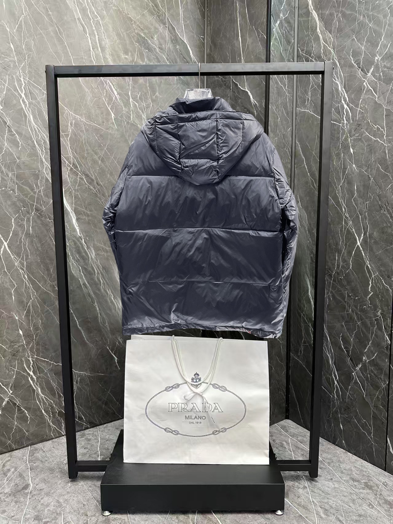 Prada Couple Down Jacket Goose Down M-l-xl