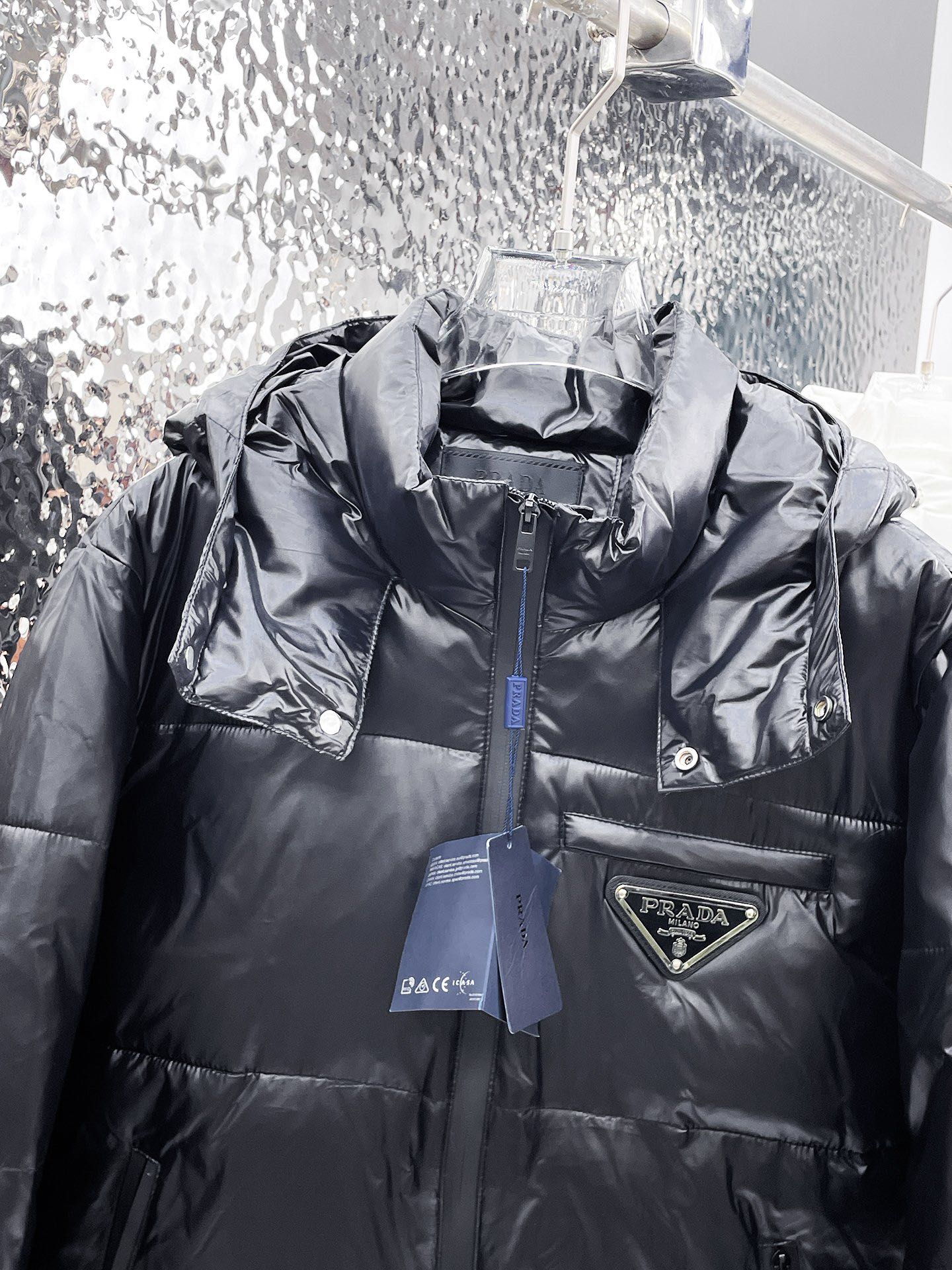 Prada Couple Down Jacket Goose Down M-l-xl
