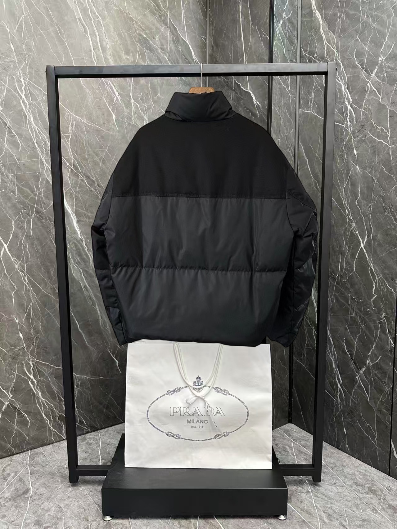 Prada Couple Down Jacket Goose Down M-l-xl