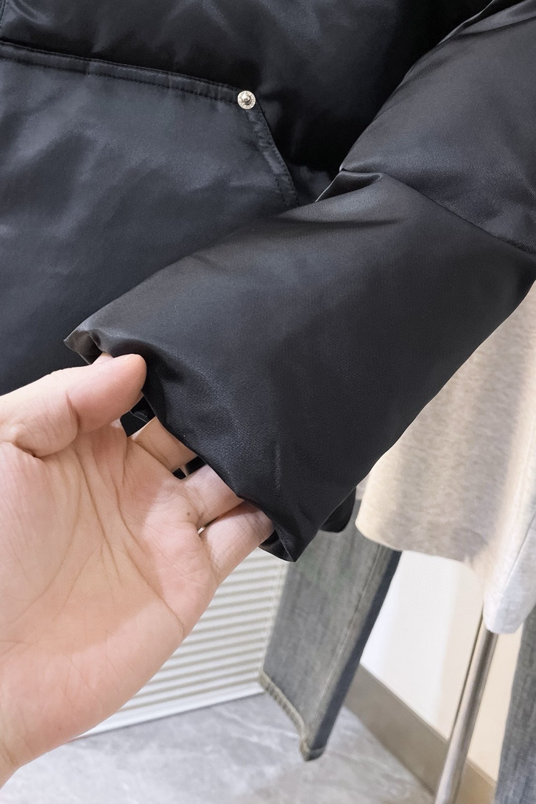 Prada Couple Down Jacket Goose Down M-l-xl