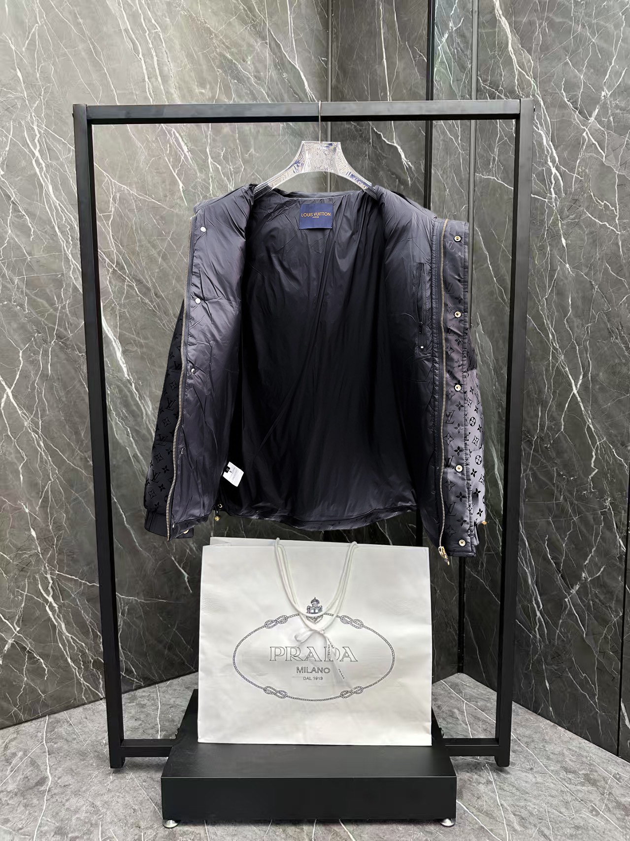 Louis Vuitton Couple Down Jacket Goose Down M-l-xl