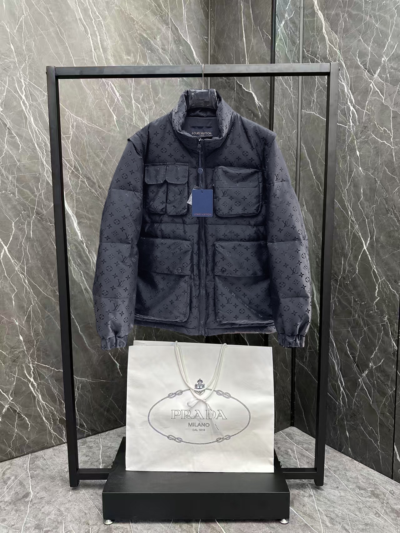 Louis Vuitton Couple Down Jacket Goose Down M-l-xl
