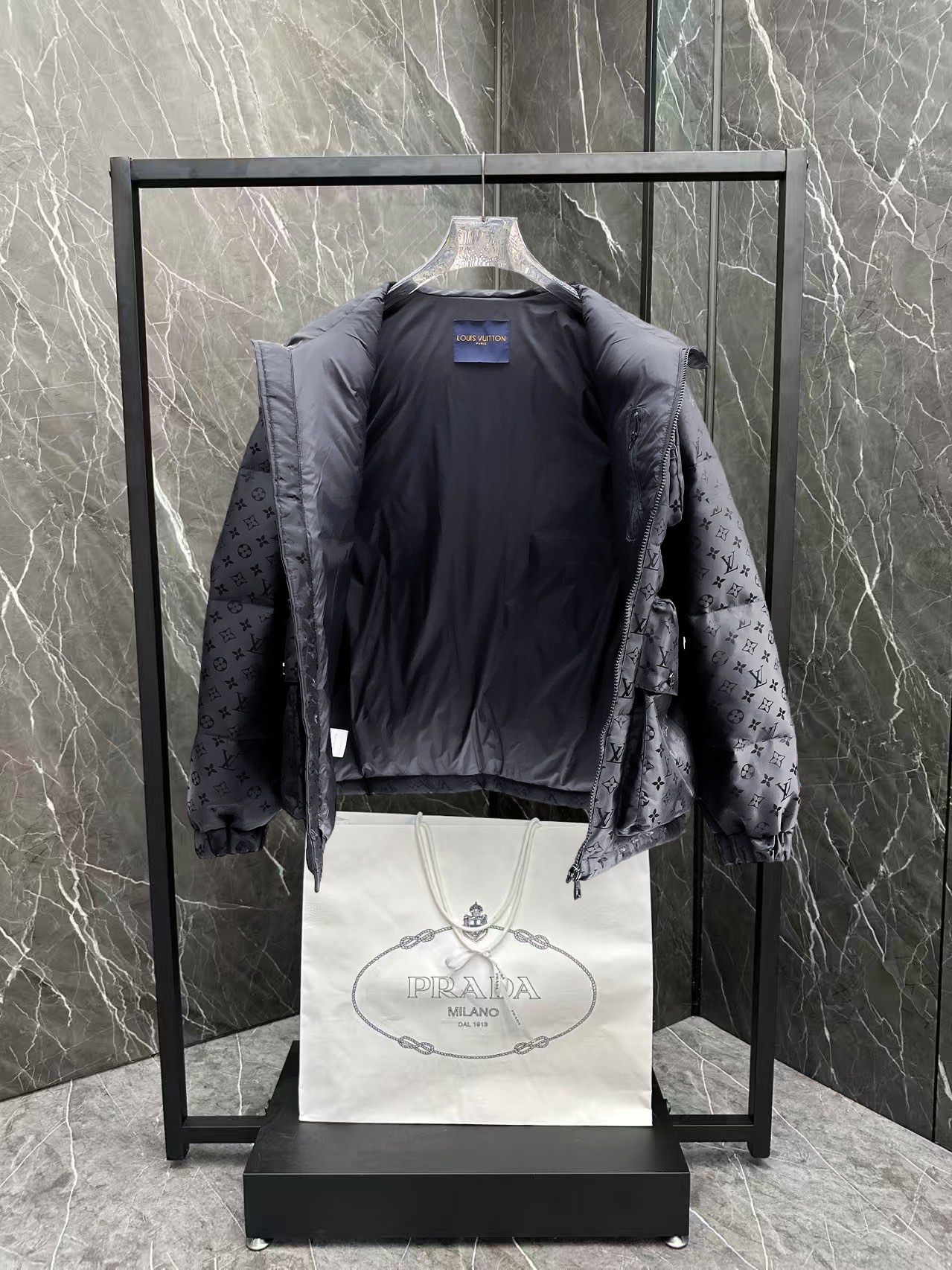 Louis Vuitton Couple Down Jacket Goose Down M-l-xl