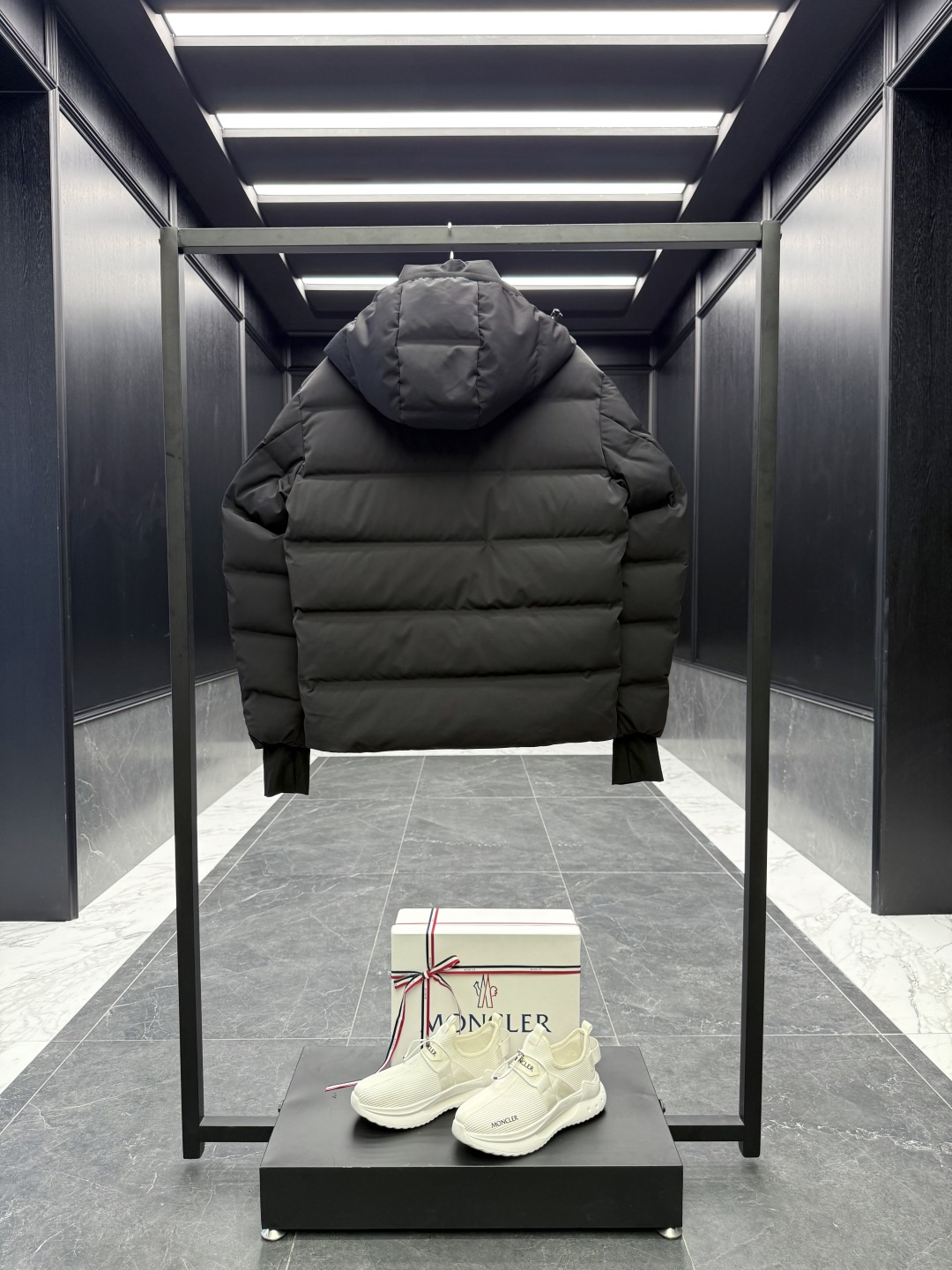 Moncler Male Jacket Knitted Black S-m-l