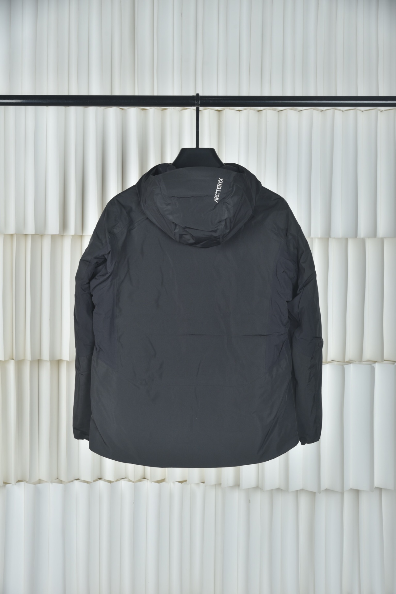 Arcteryx Down Jacket Knitted Black Hooded S-m-l-xl-xxl