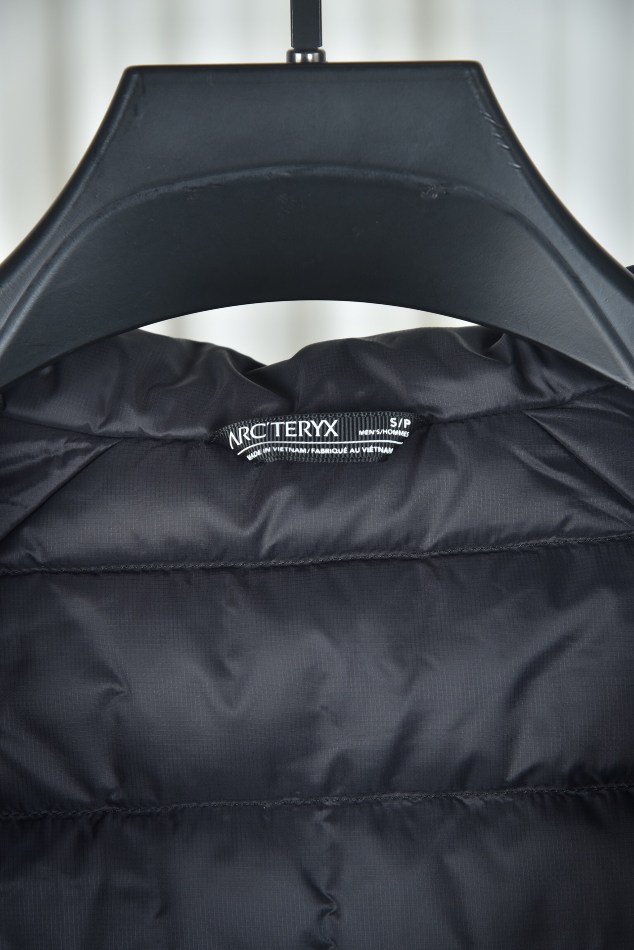 Arcteryx Down Jacket Knitted Black Hooded S-m-l-xl-xxl