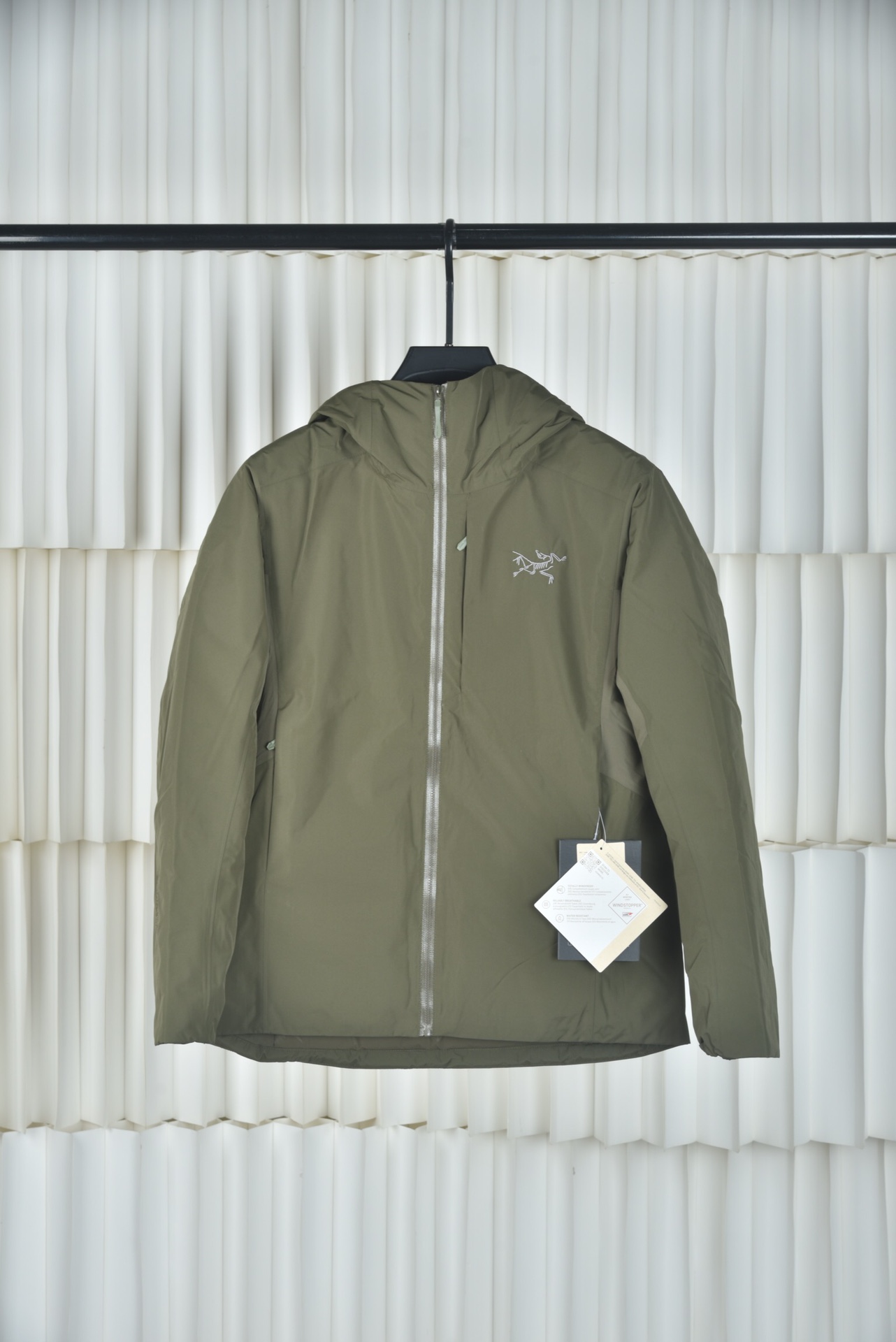 Arcteryx Down Jacket Knitted Black Hooded S-m-l-xl-xxl