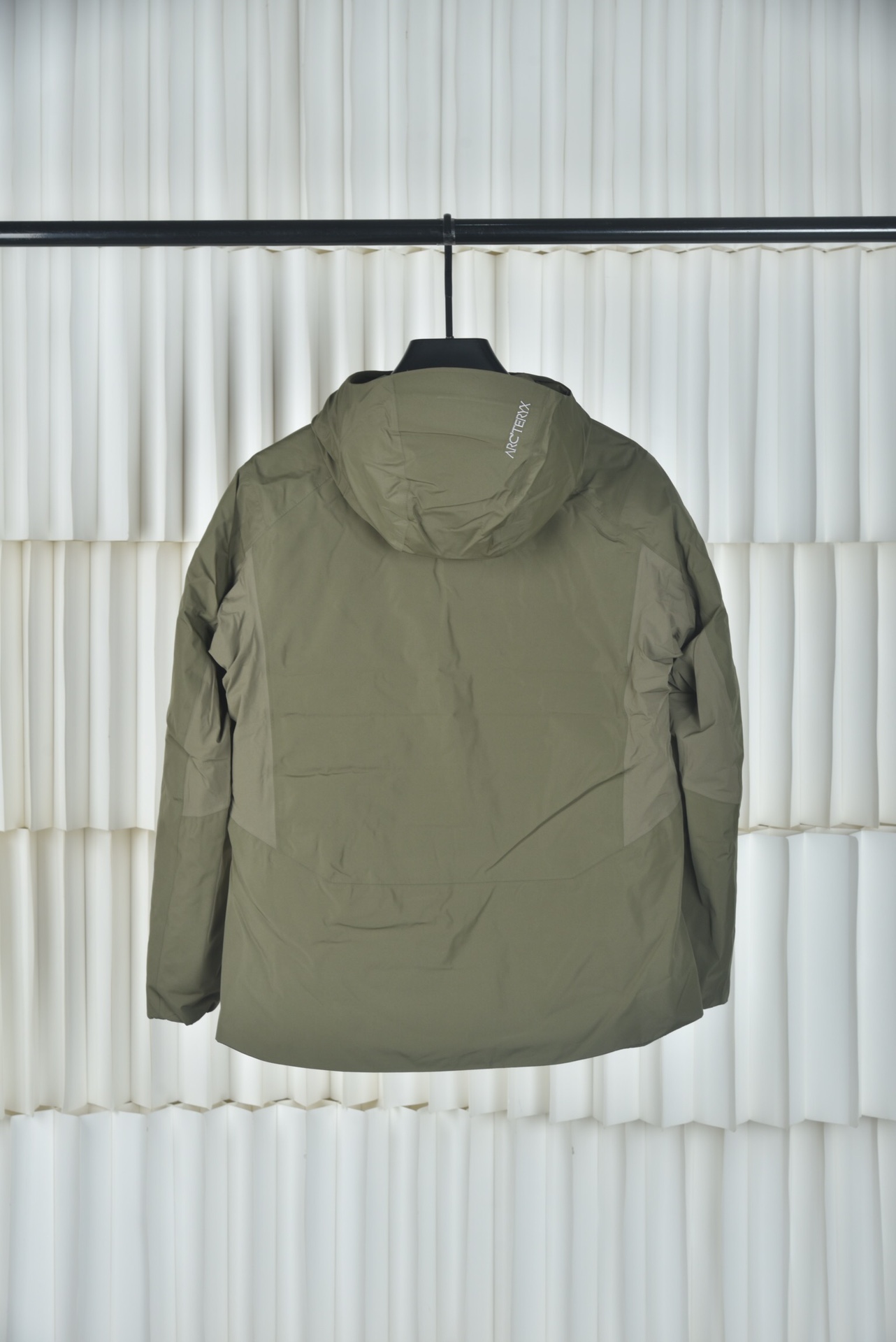 Arcteryx Down Jacket Knitted Black Hooded S-m-l-xl-xxl