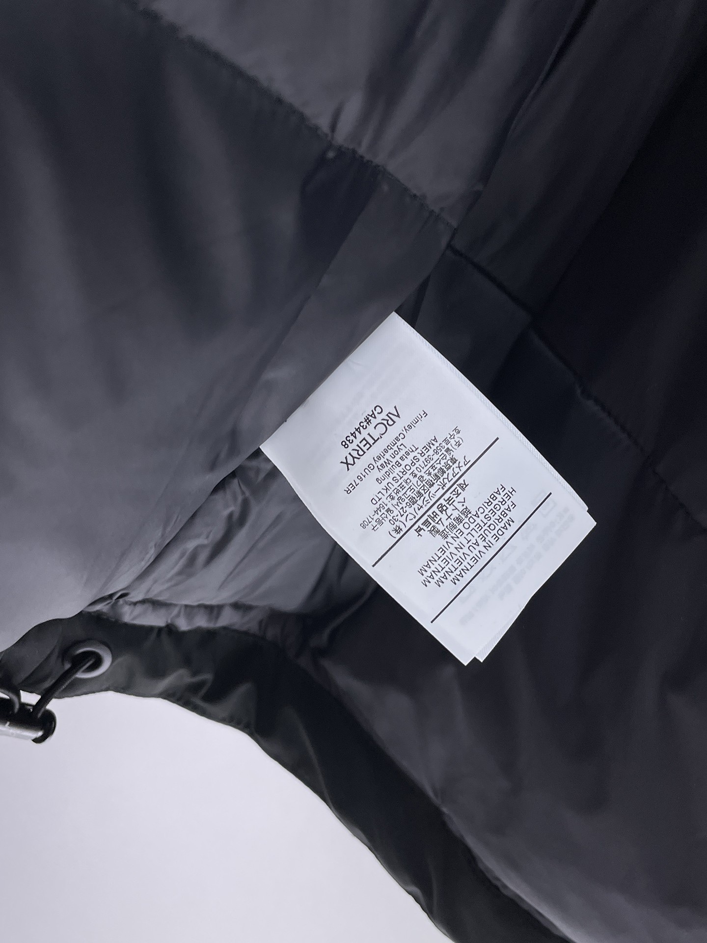 Arcteryx Couple Down Jacket Goose Down M-l-xl