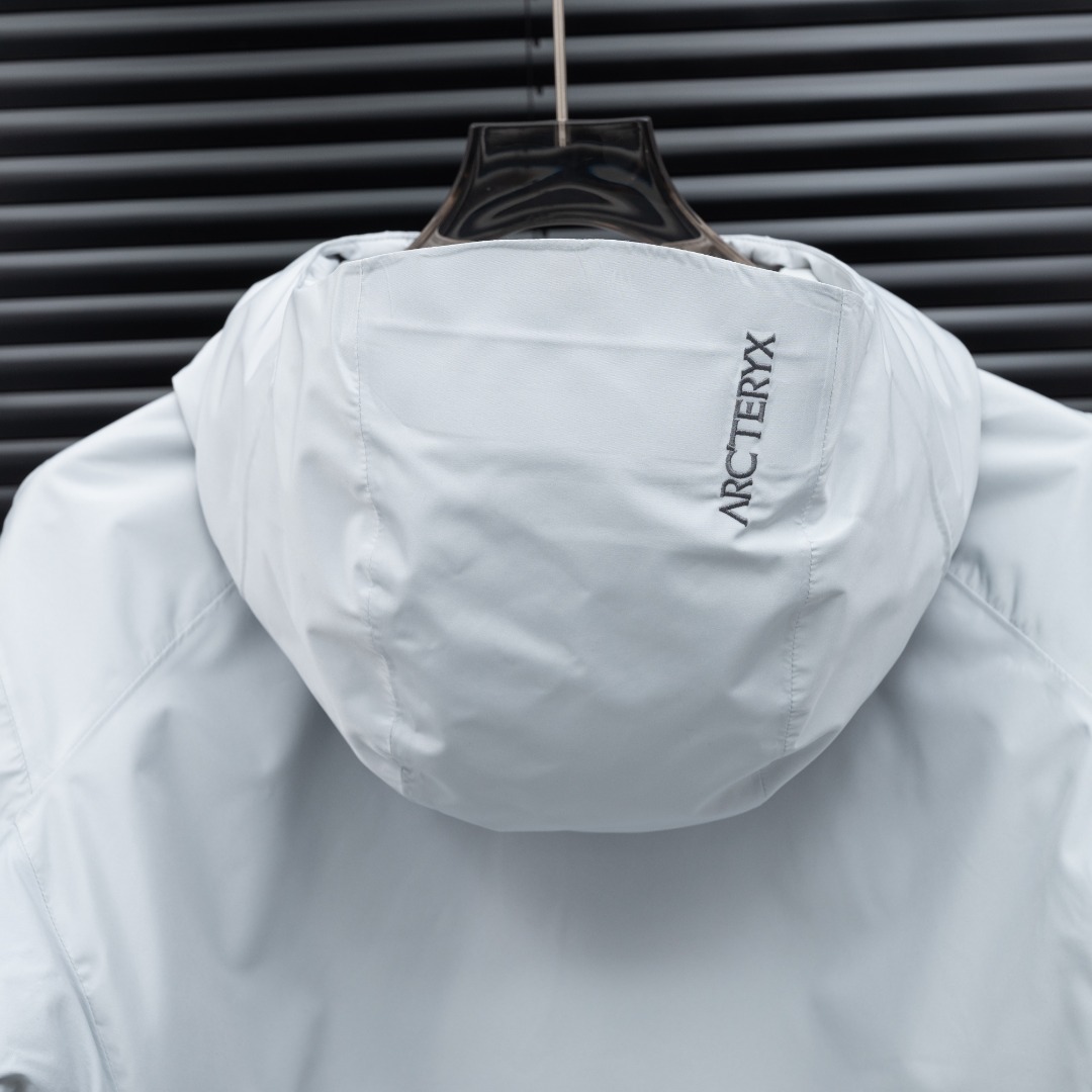 Arcteryx Female Down Jacket Knitted Black Hooded S-l-xxl