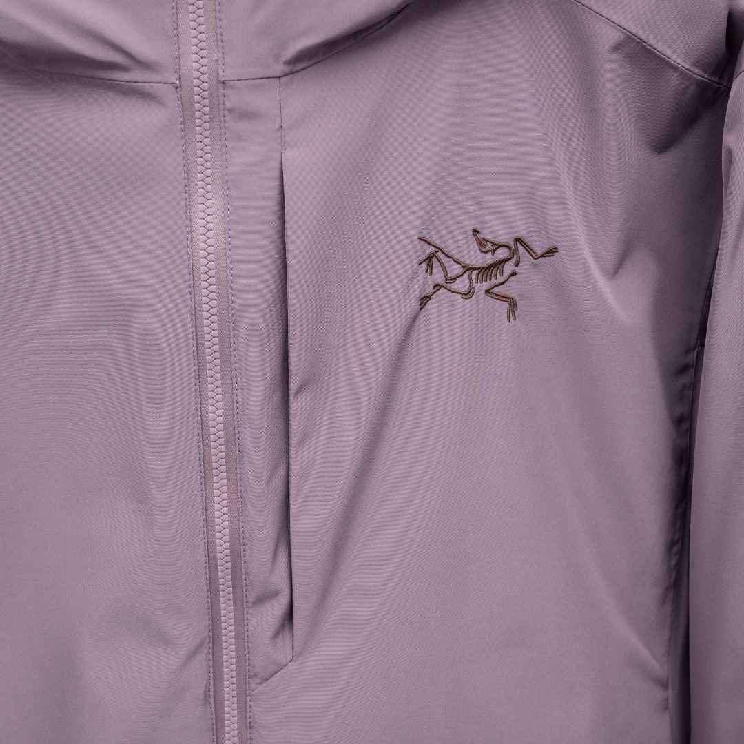 Arcteryx Female Down Jacket Knitted Black Hooded S-l-xxl