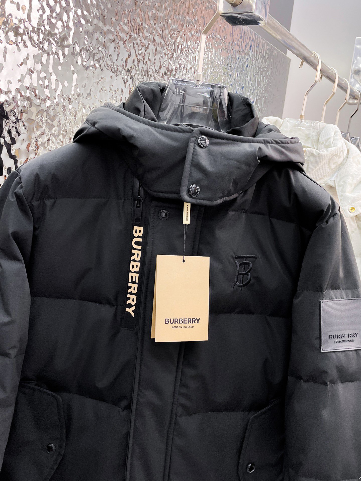 Burberry Couple Down Jacket Goose Down M-l-xl